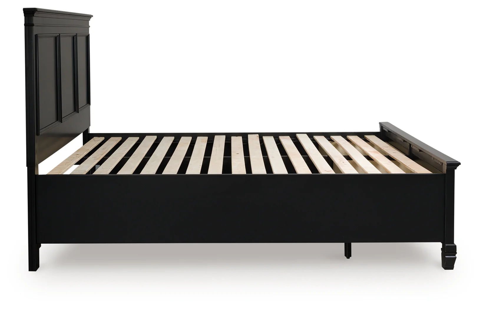 Lanolee Black King Panel Storage Bed - Image 4