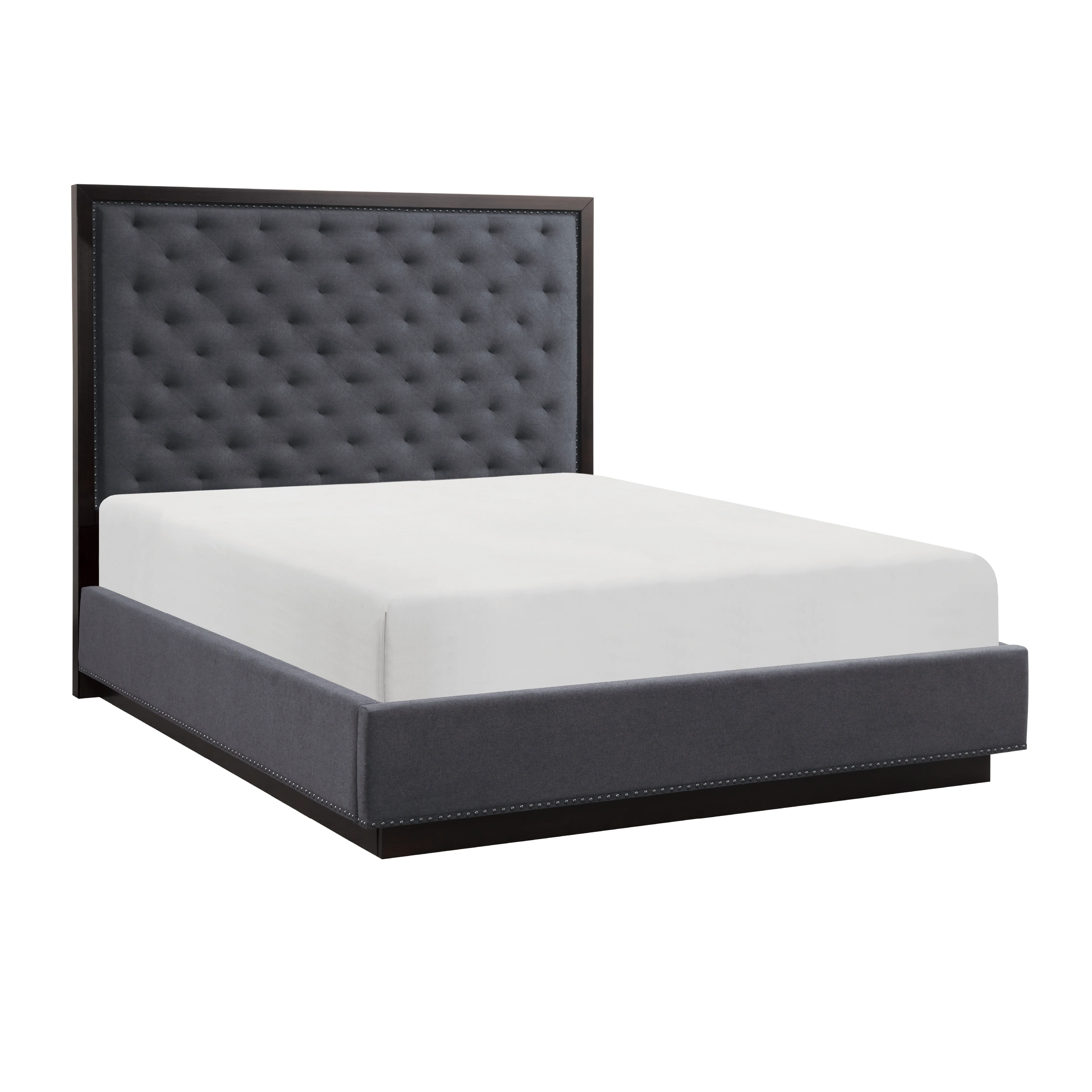 Larchmont Charcoal 4-piece Queen Bedroom Set - Image 2