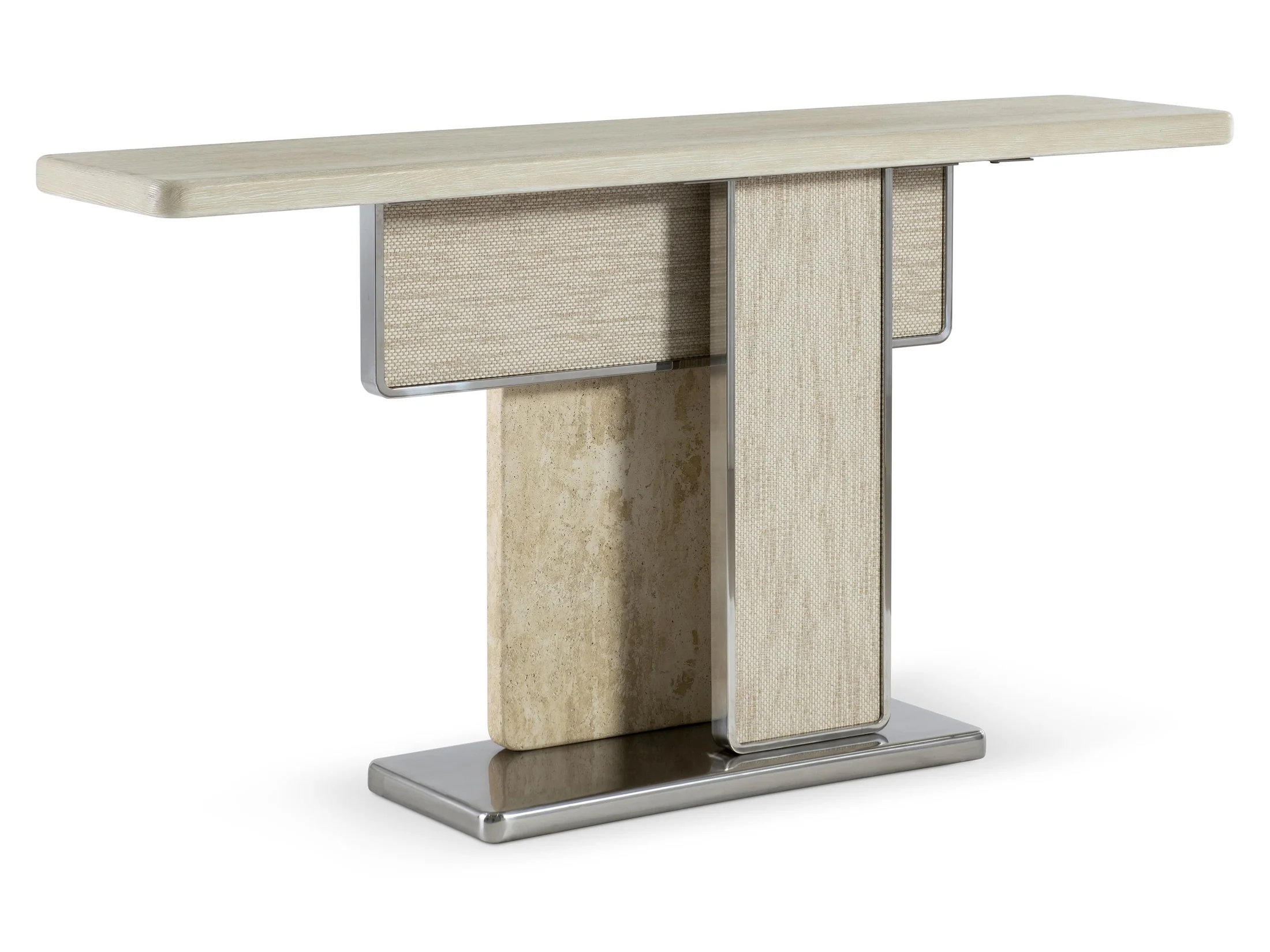 Laren Ecru/Farine/Albescent Console Table