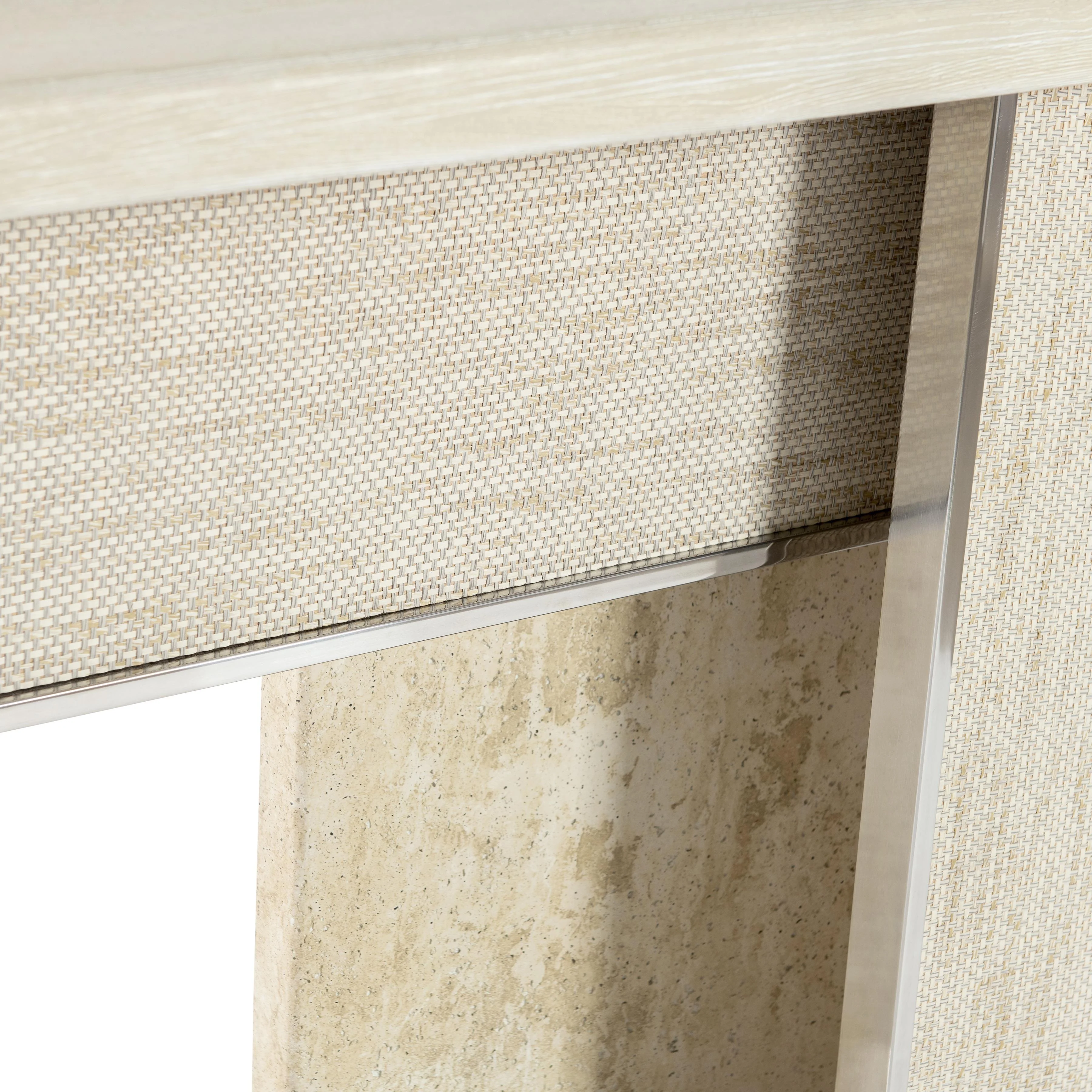 Laren Ecru/Farine/Albescent Console Table - Image 8