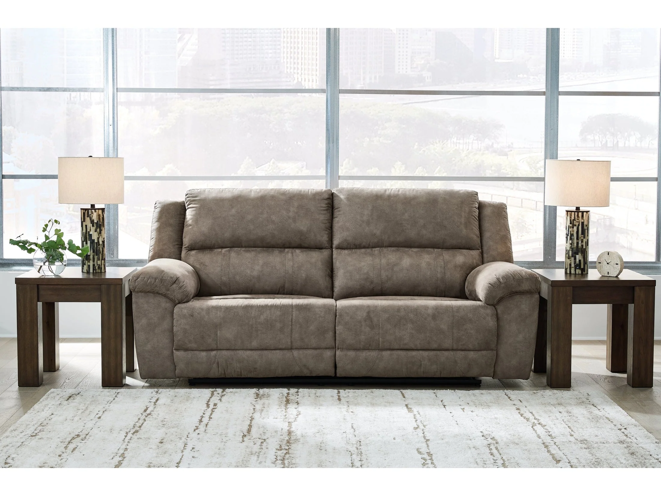 Laresview Fossil 2 Seat Reclining Sofa (Online Special Price)