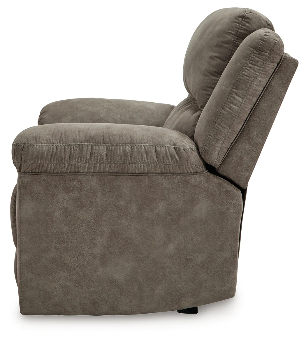 Laresview Fossil Reclining Loveseat and Oversized Recliner - Image 7