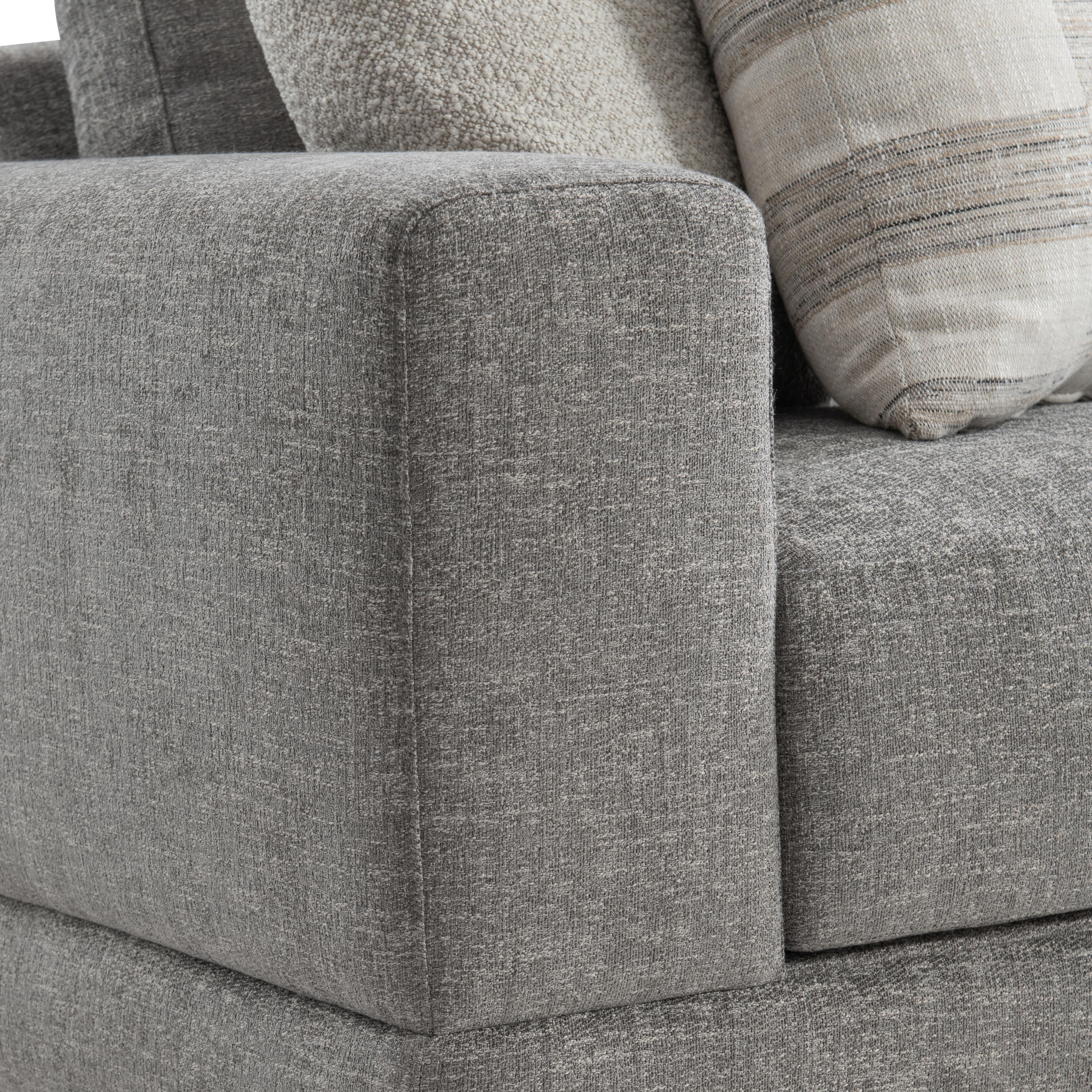 Lars Grey Fabric Sofa - Image 5
