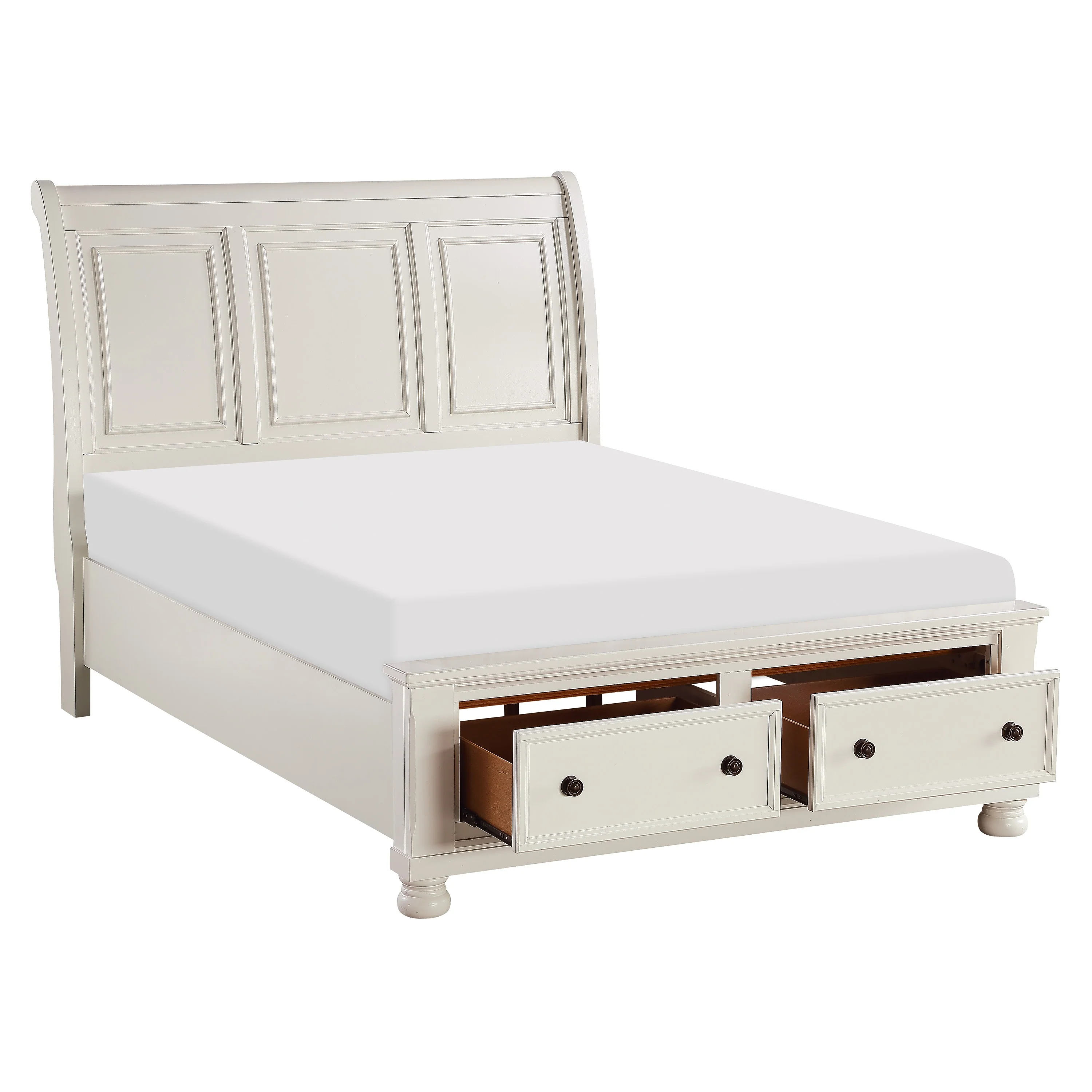 Laurelin White 5-Piece Queen Bedroom Set - Image 5