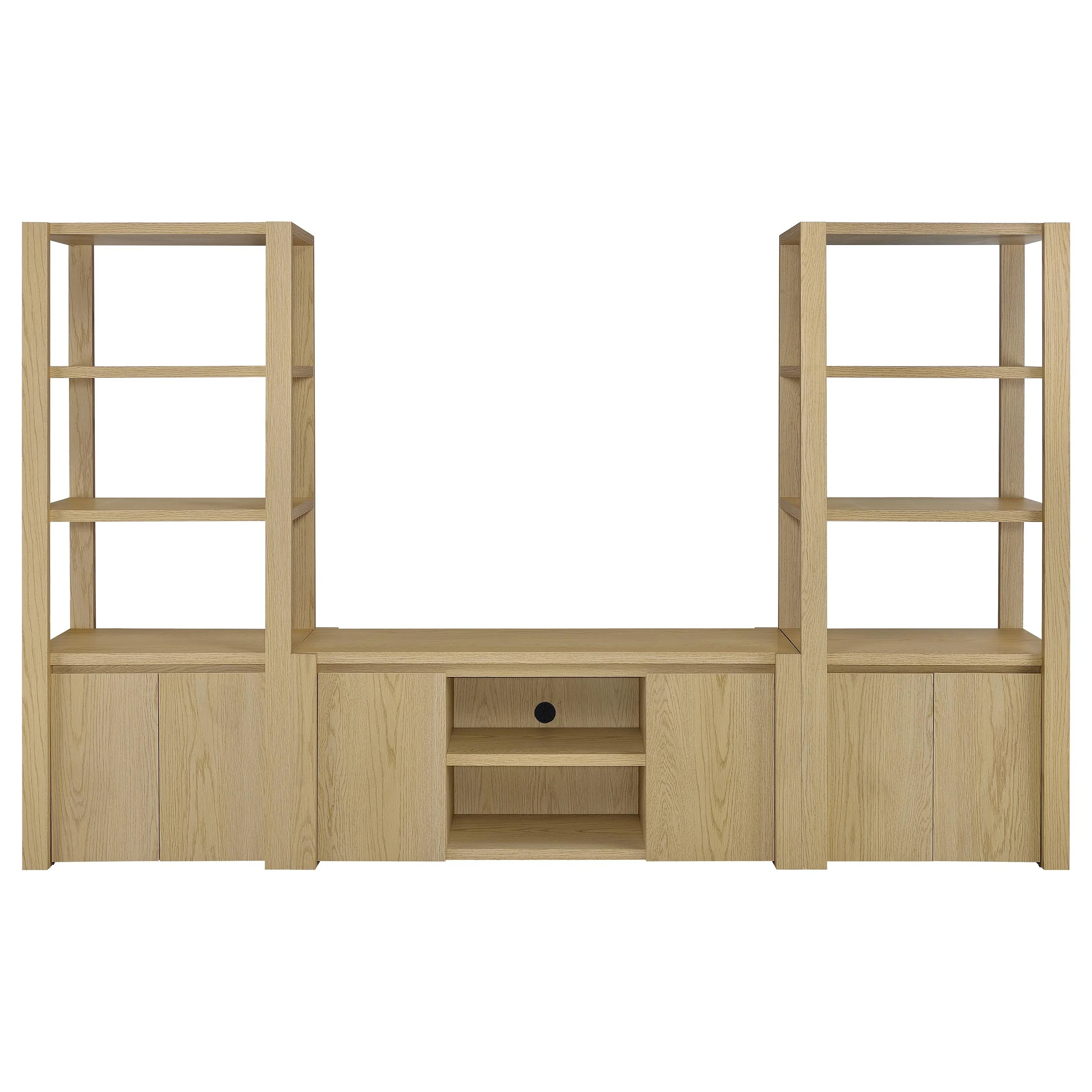 Laurelton Light Oak 60-inch 2-door TV Stand Media Console - Image 13