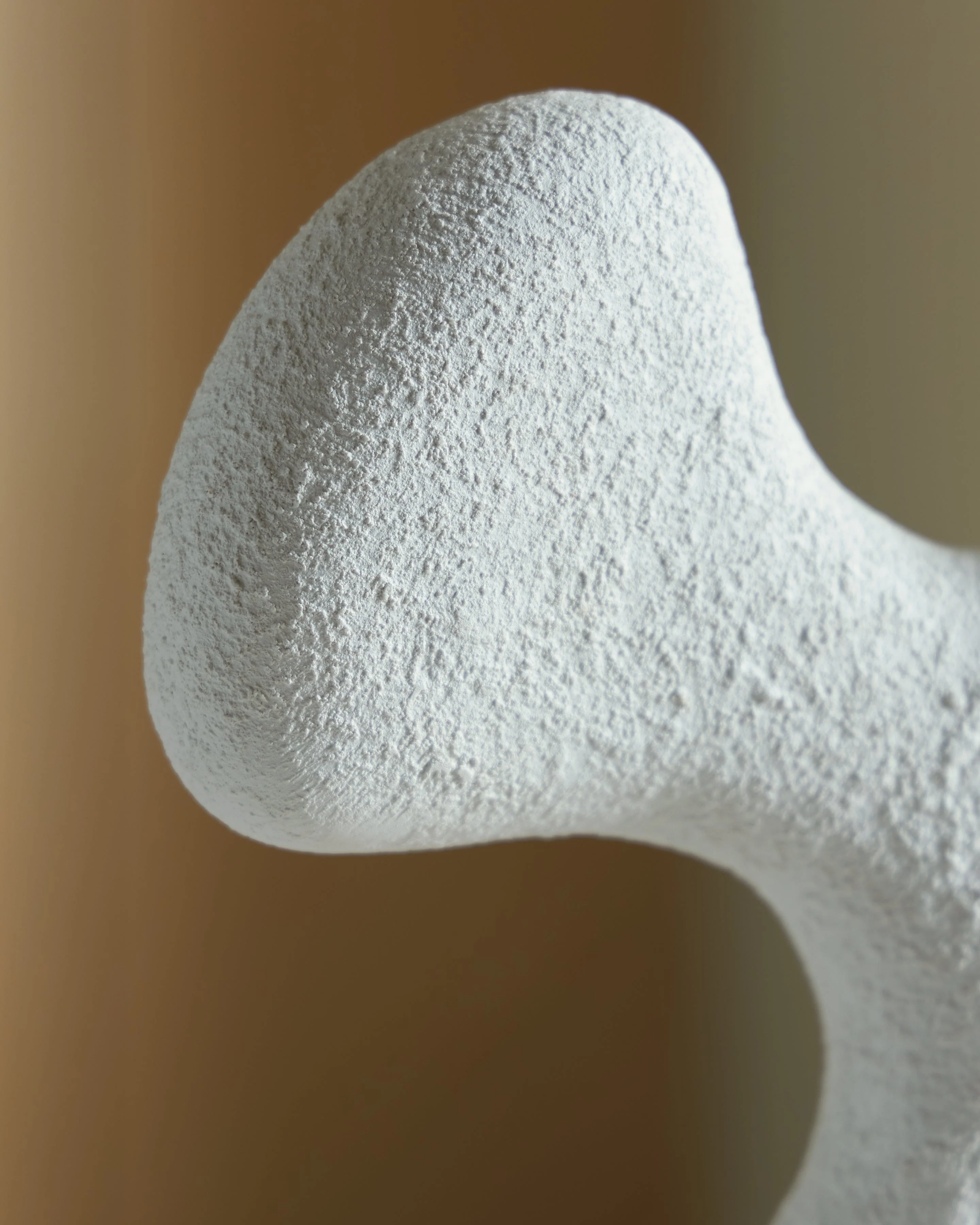 Lavarsen White/Brown Sculpture (17.38" H) (Online Special Price) - Image 4