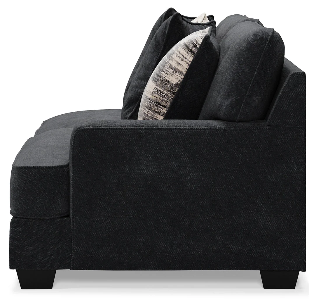 Lavernett Charcoal 5-Piece Sectional and Ottoman (Online Special Price) - Image 21