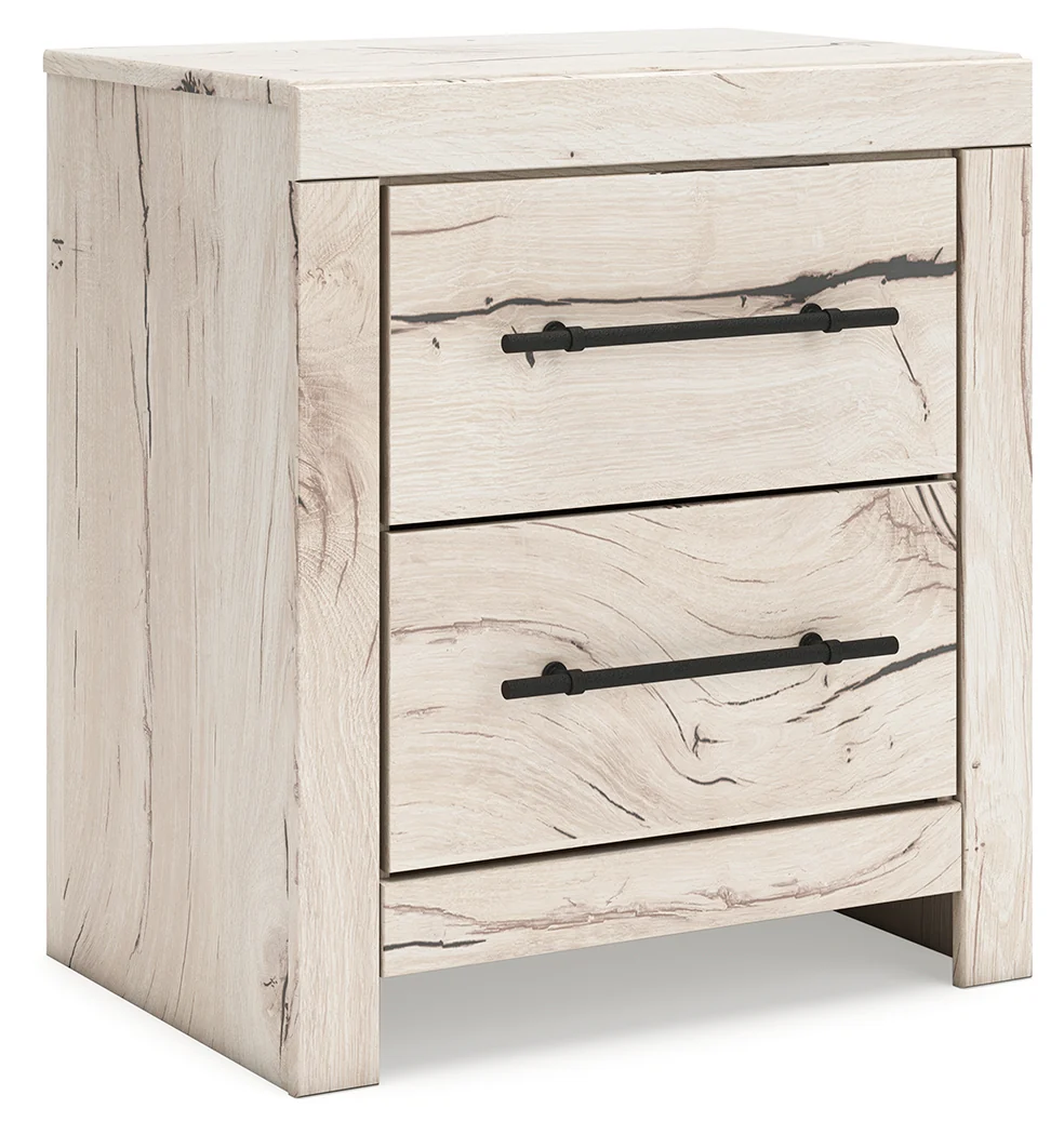 Lawroy Light Natural King Panel Bedroom Set with Dresser, Mirror, Chest and Nightstand - Image 24