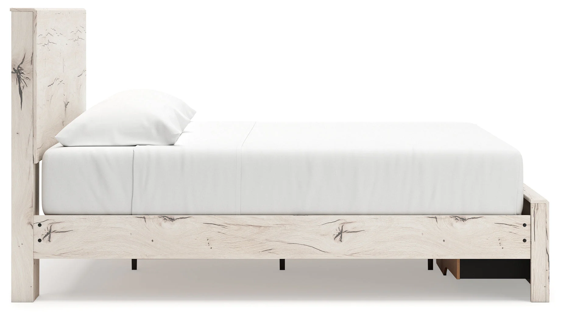 Lawroy Light Natural King Panel Storage Bed (Online Special Price) - Image 6