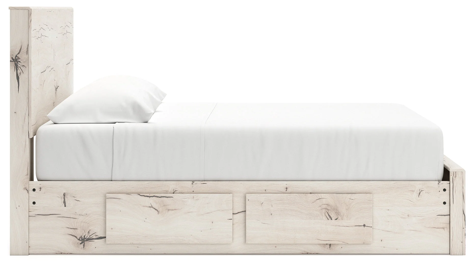 Lawroy Light Natural King Panel Storage Bed (Online Special Price) - Image 7