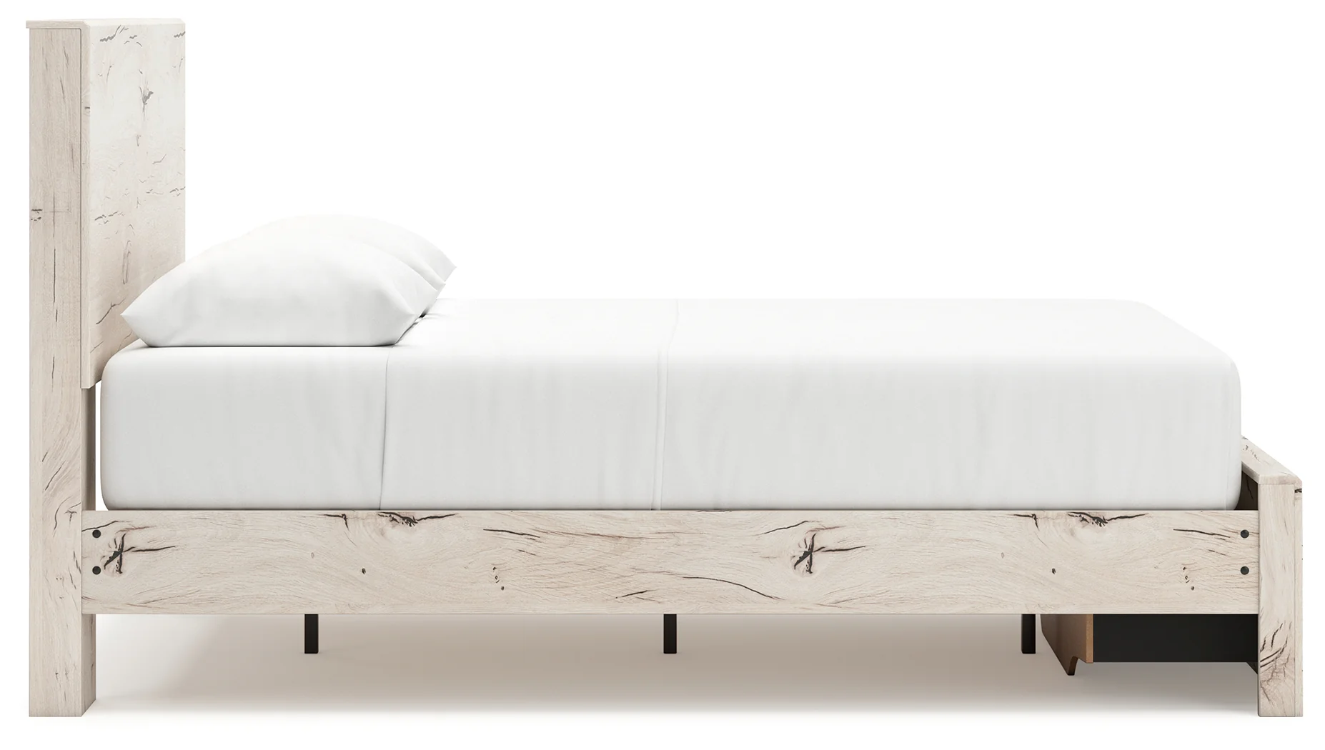 Lawroy Light Natural Queen Storage Bedroom Set with 2 Dressers, Mirror and 2 Nightstands - Image 20