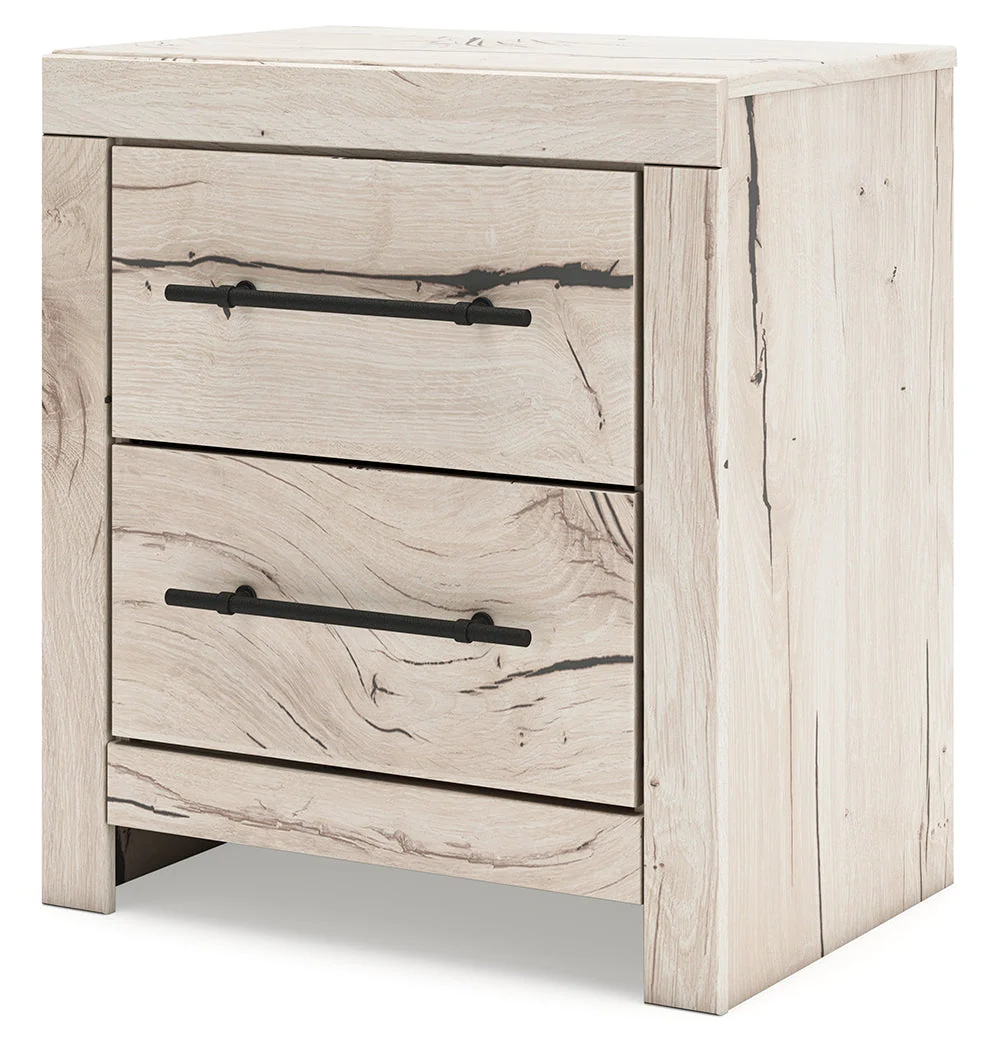 Lawroy Light Natural Two Drawer Nightstand (Online Special Price) - Image 2