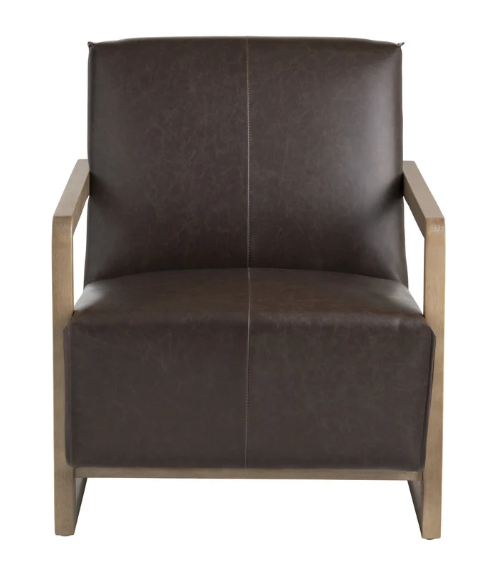 Lawson Brown/Tan Accent Chair - Image 7