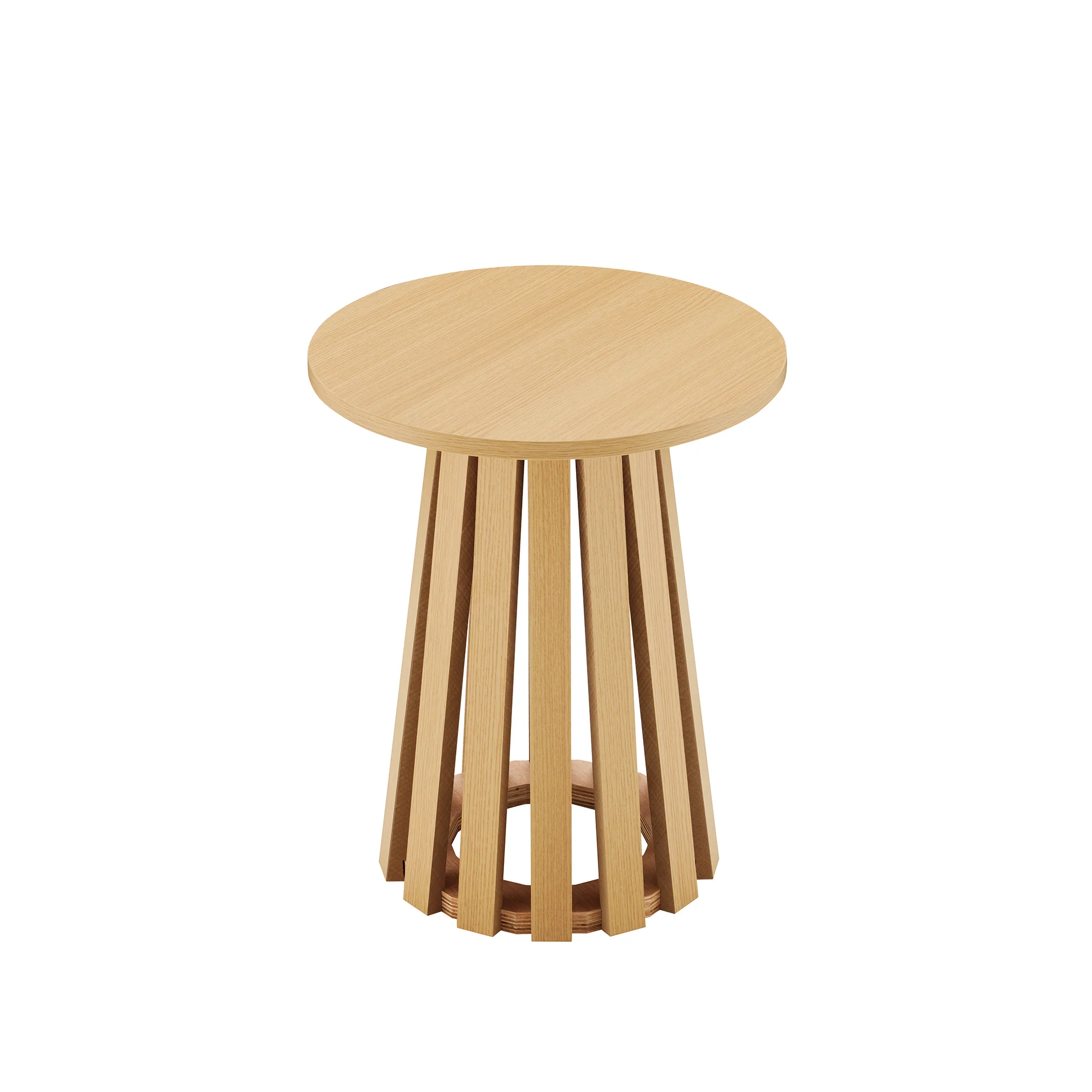 Layla End Table in Natural Oak (set of 2) - Image 7
