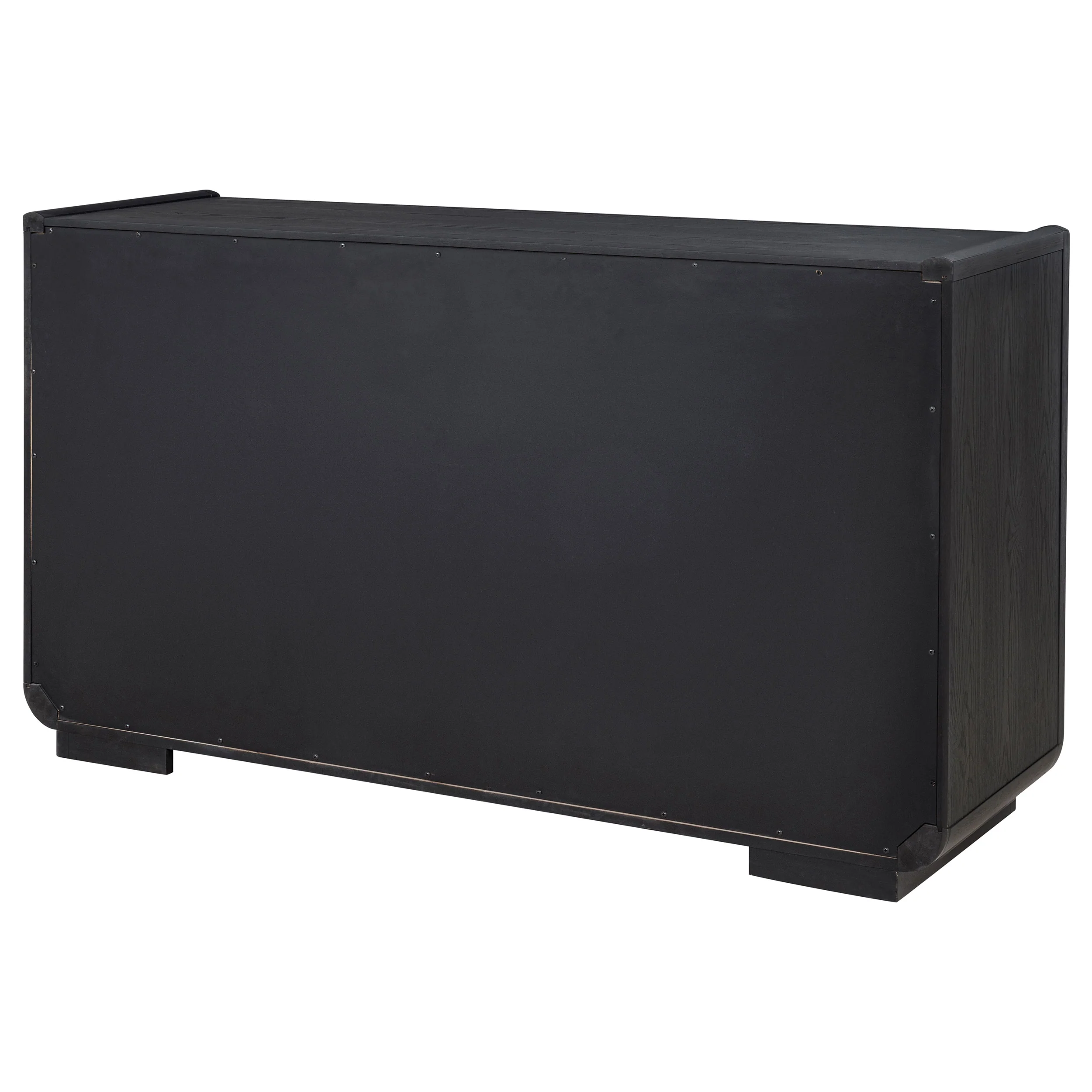Leandro Burnished Black 2-drawer Dining Sideboard Server - Image 7