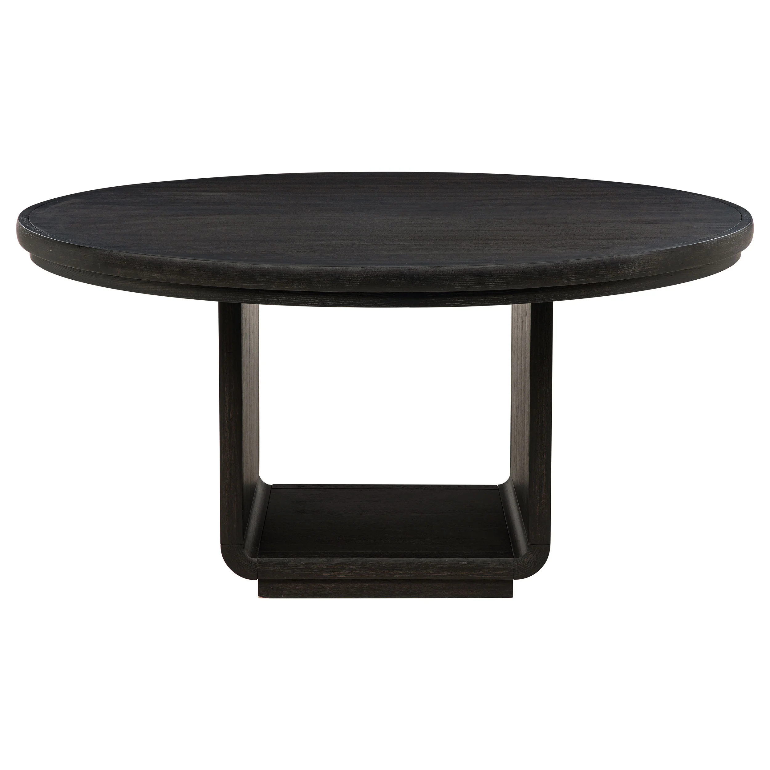 Leandro Cream/Burnished Black 7-piece Round Dining Table Set - Image 4