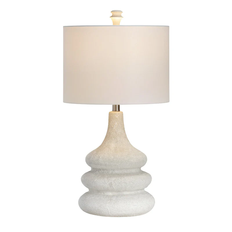 Ledger Cream Table Lamp - Image 3