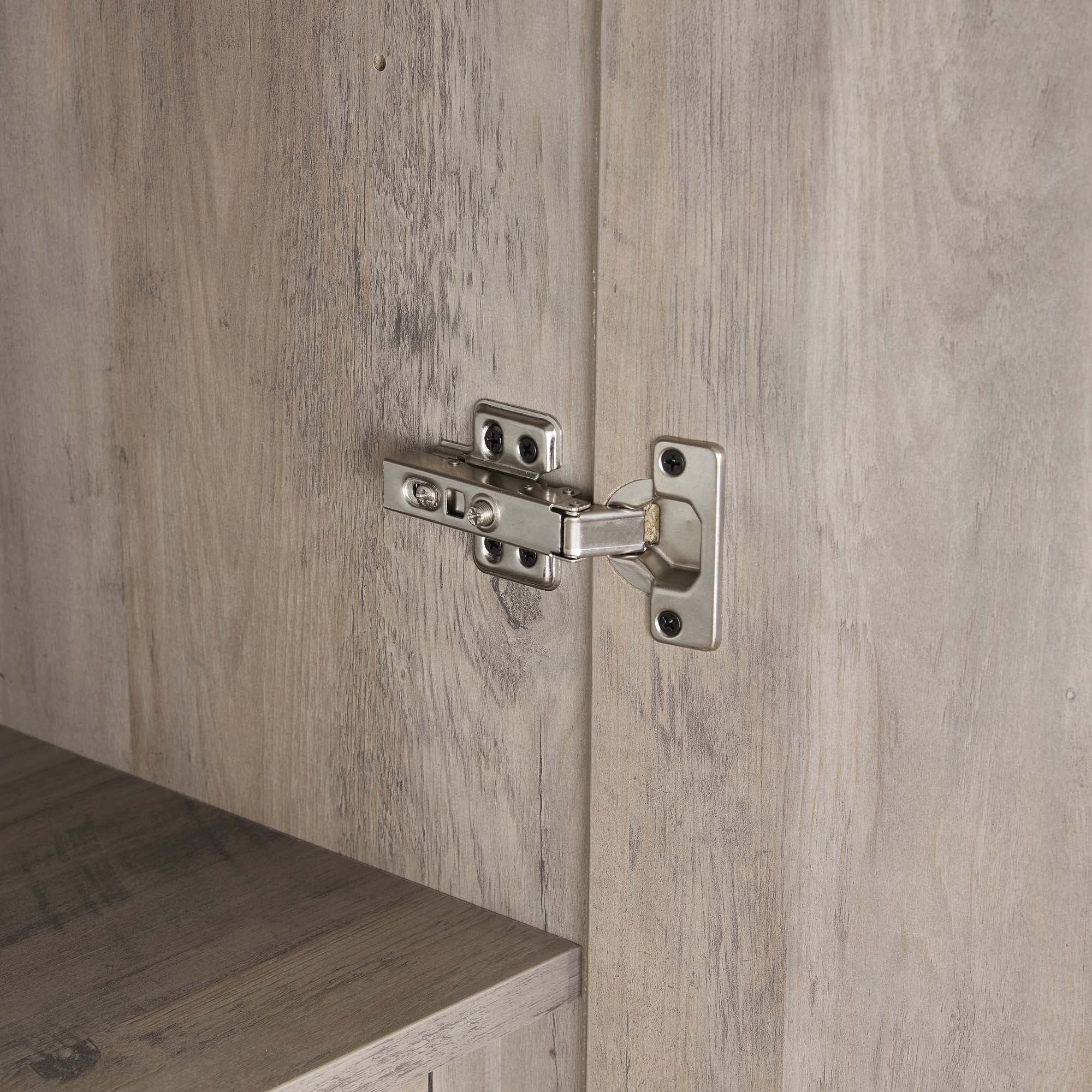 Lee Wardrobe Closet 1.0 in Rustic Grey (set of 2) - Image 15