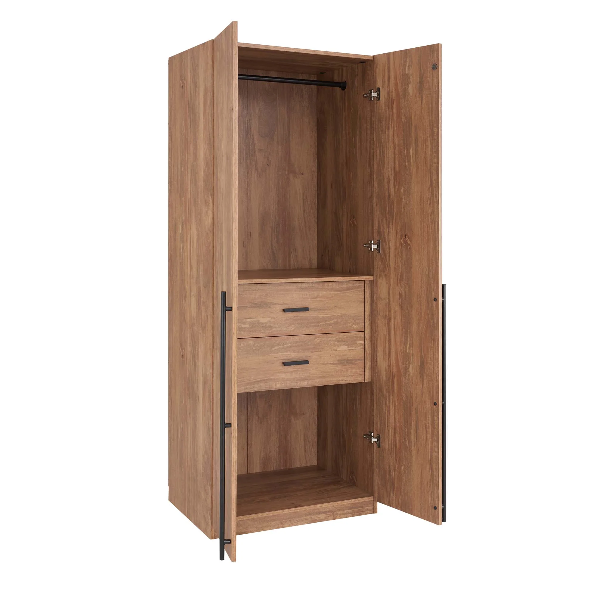 Lee Wardrobe Closet 2.0 in Golden Brown (set of 2) - Image 7