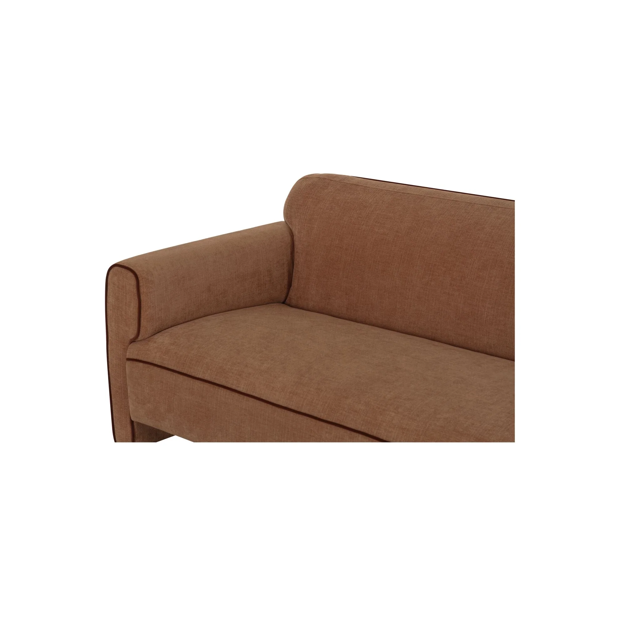 Leo Light Brown Sofa - Image 7