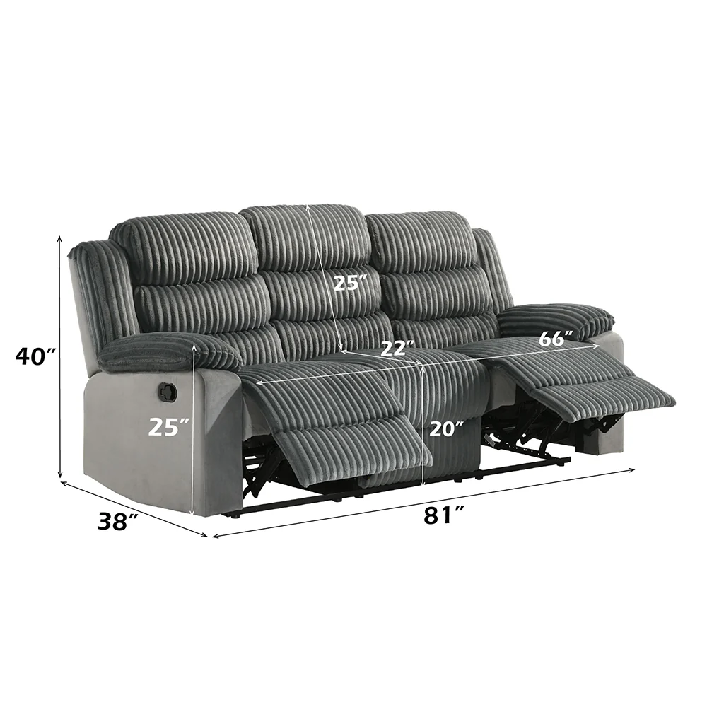 Lesley Gray Motion Sofa - Image 7