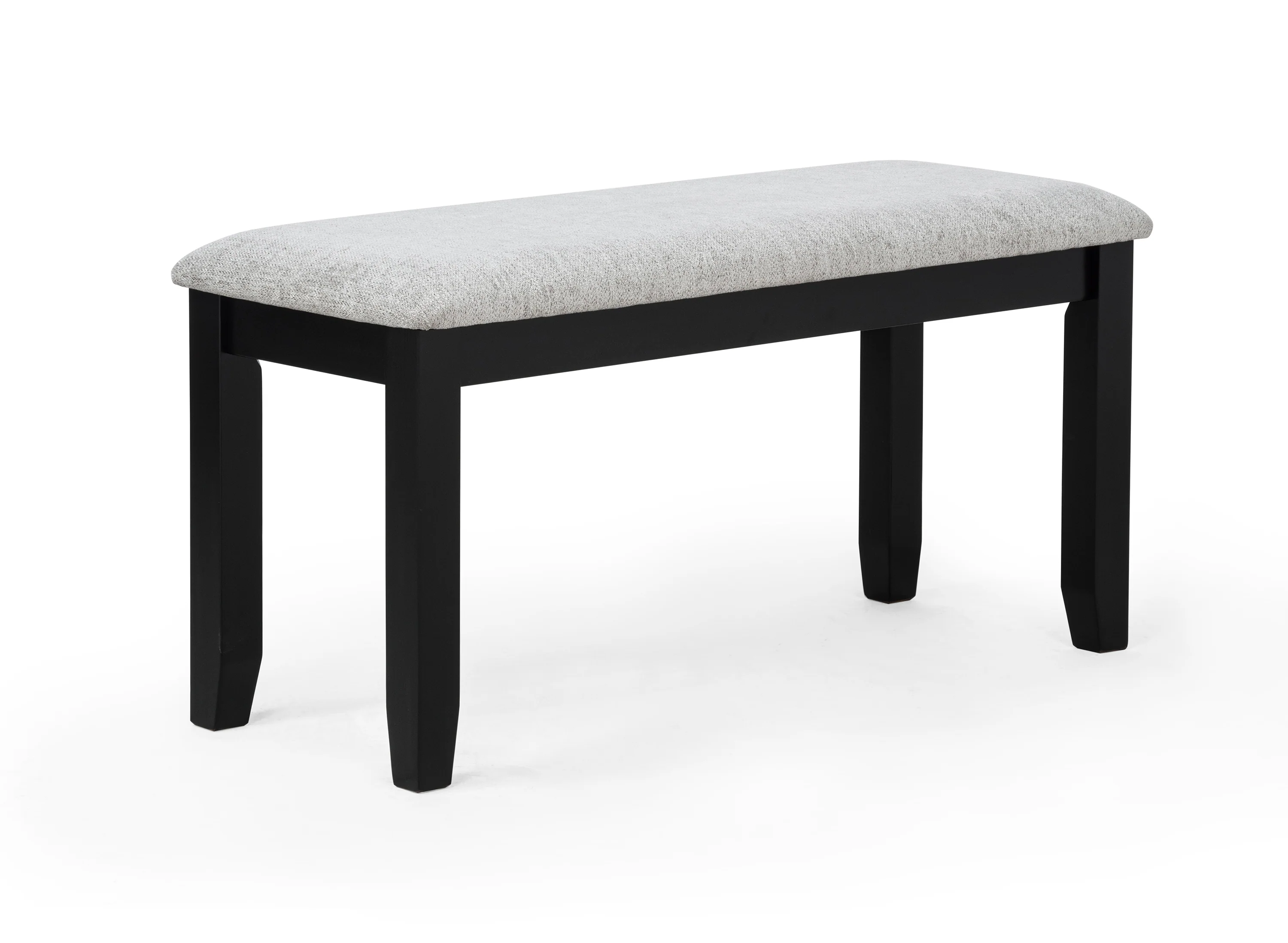 Lester Light Grey 6-Piece Dining Set w/ Bench - Image 5