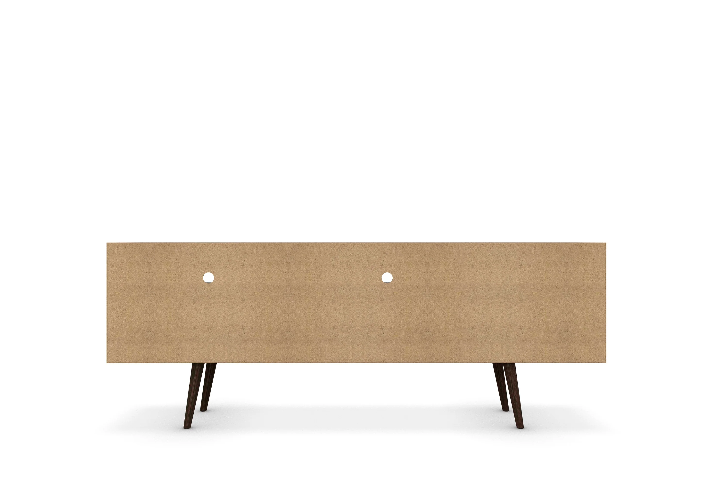 Liberty 70.86" Mid-Century Modern TV Stand in Rustic Brown - Image 9