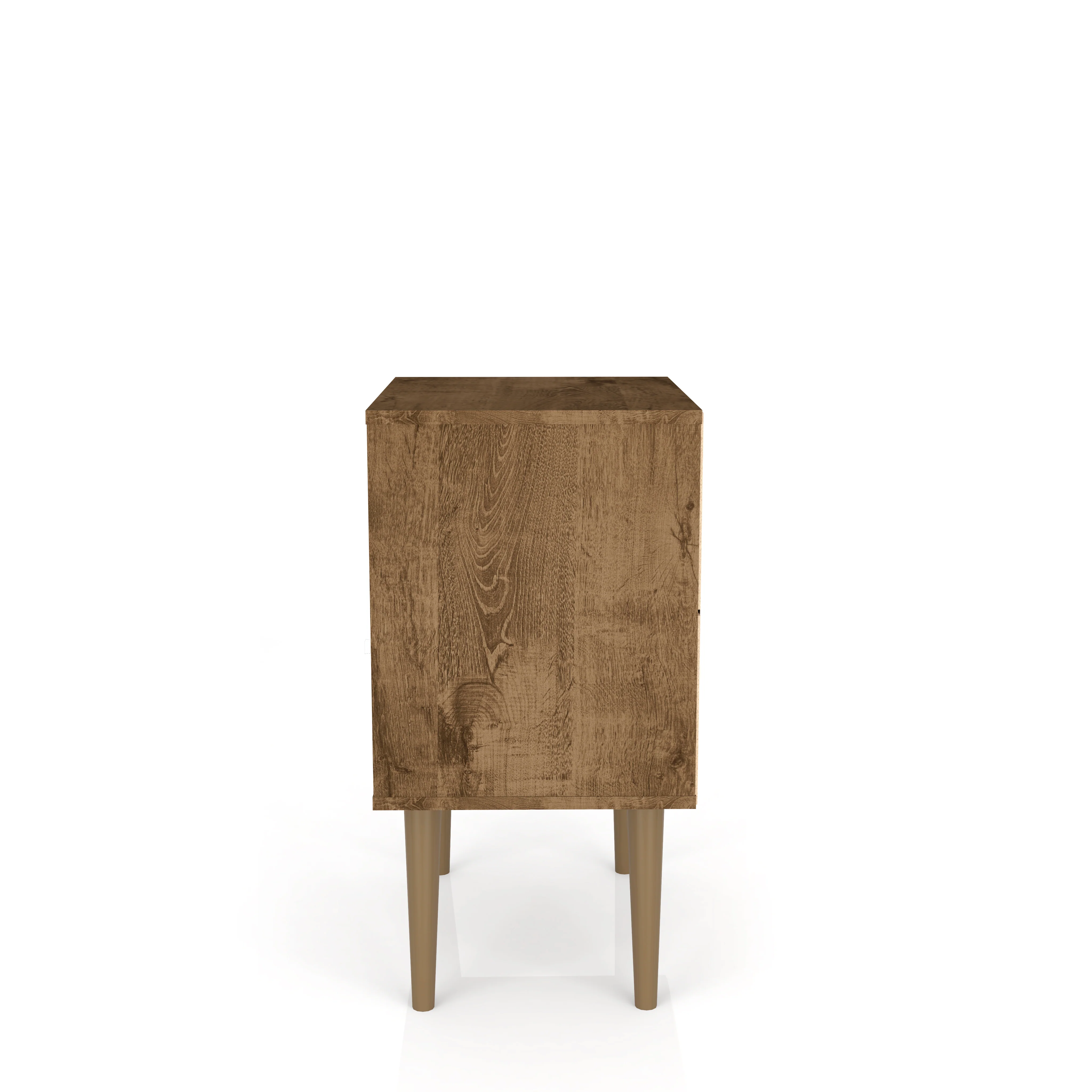 Liberty Nightstand 1.0 in Rustic Brown and White - Image 6