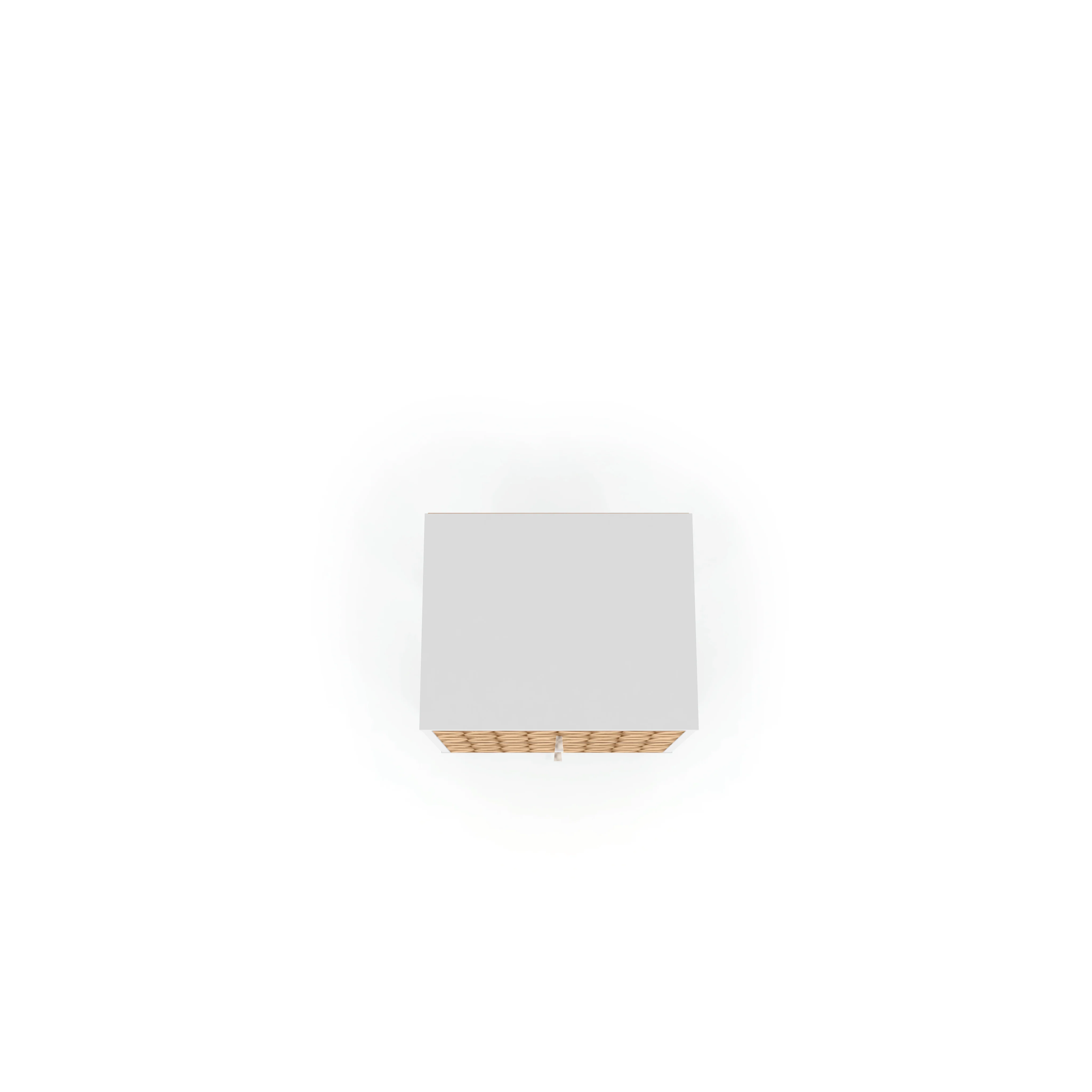 Liberty Nightstand 2.0 in White and 3D Brown Prints - Image 7