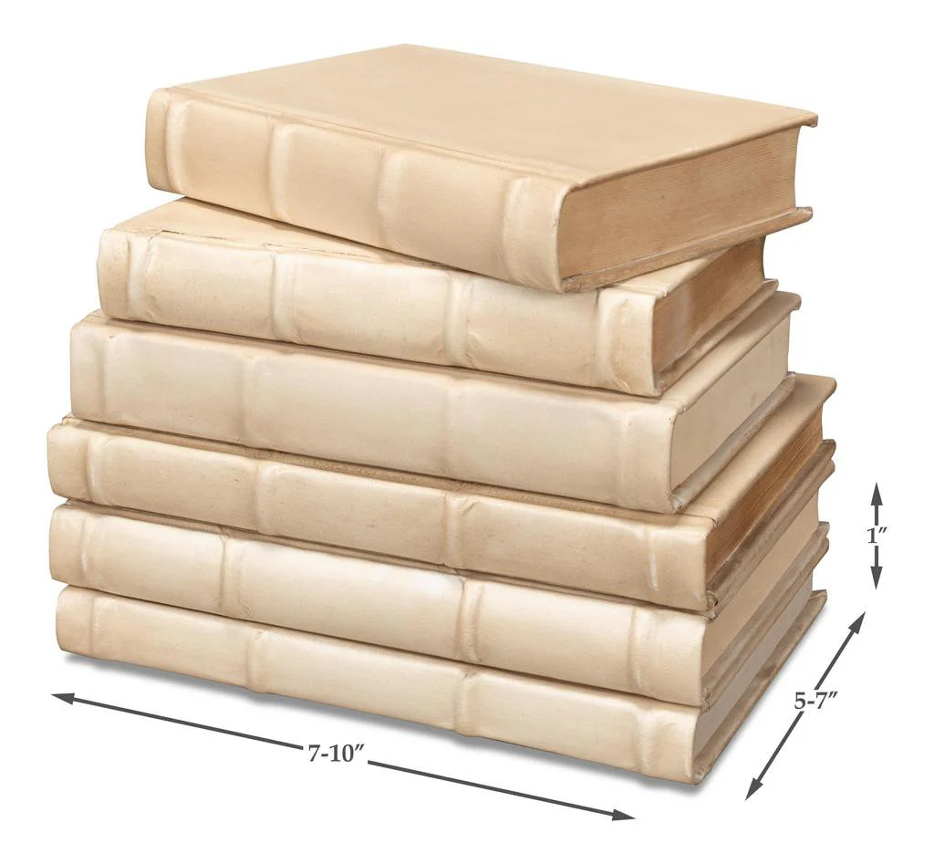 Library Luxe White Books (Set of 12) - Image 8