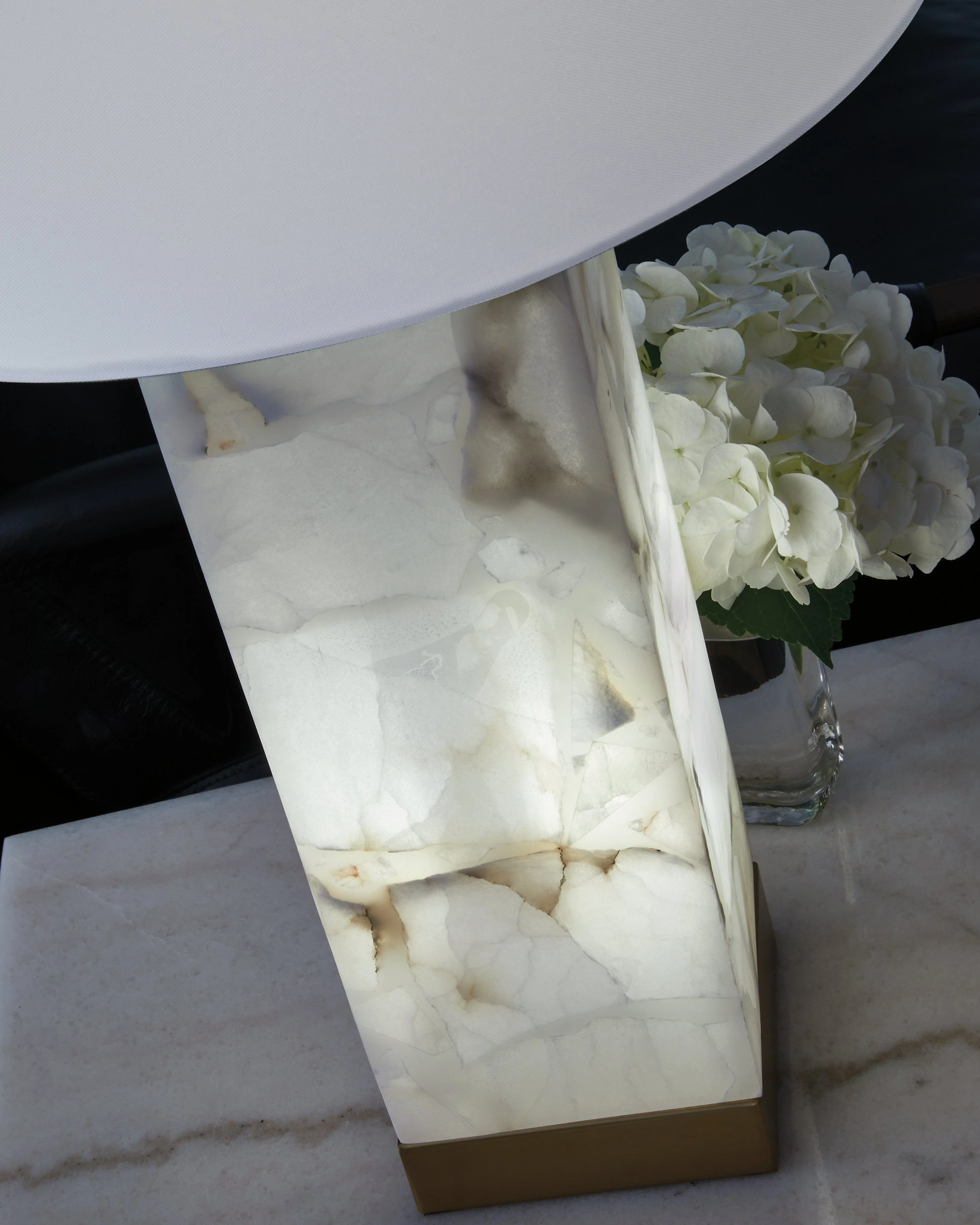 Linderfield White/Gold Finish Table Lamp (Online Special Price) - Image 3