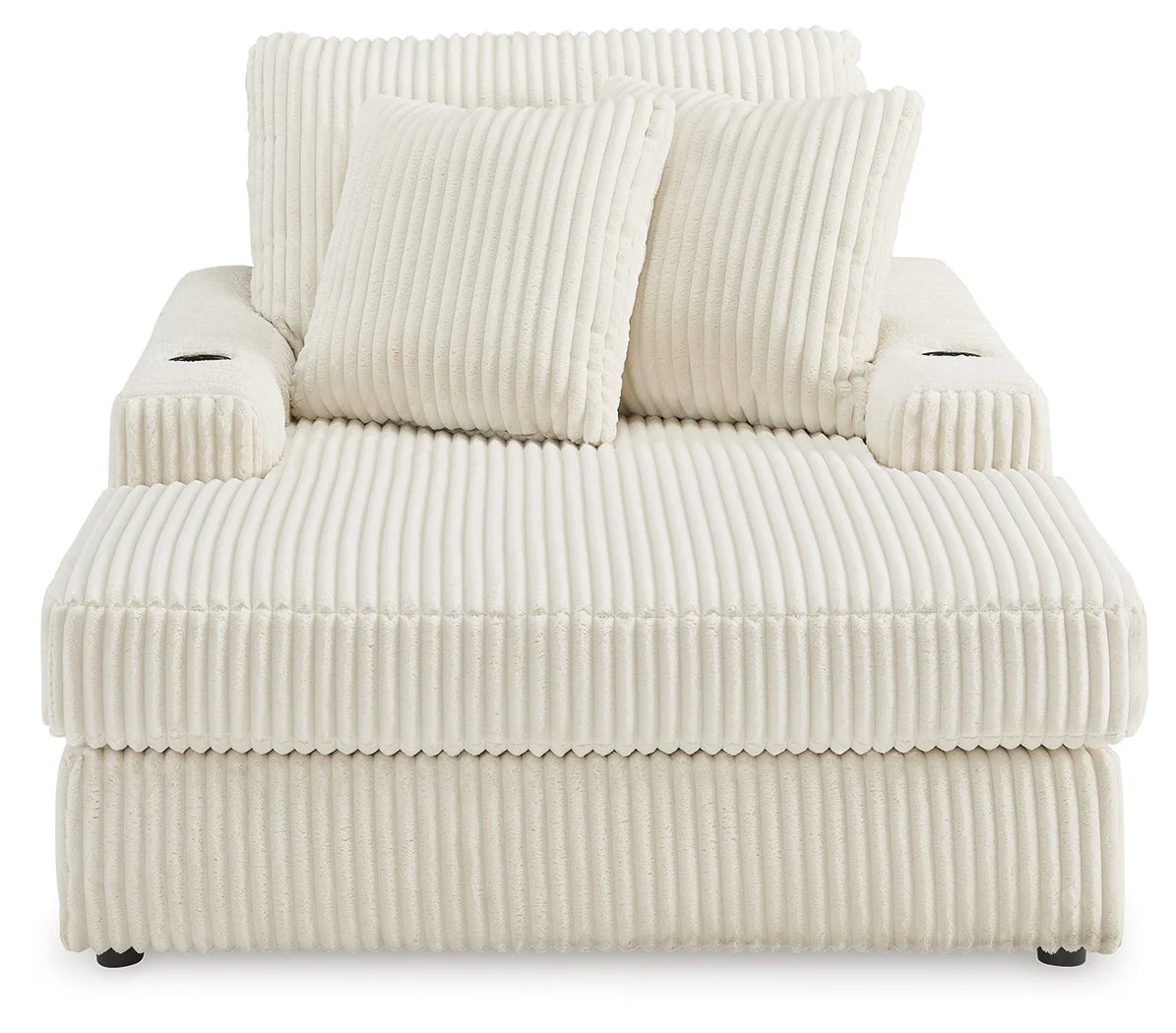 Lindyn Ivory 2-Piece Sectional, Chaise and Oversized Ottoman (Online Special Price) - Image 5