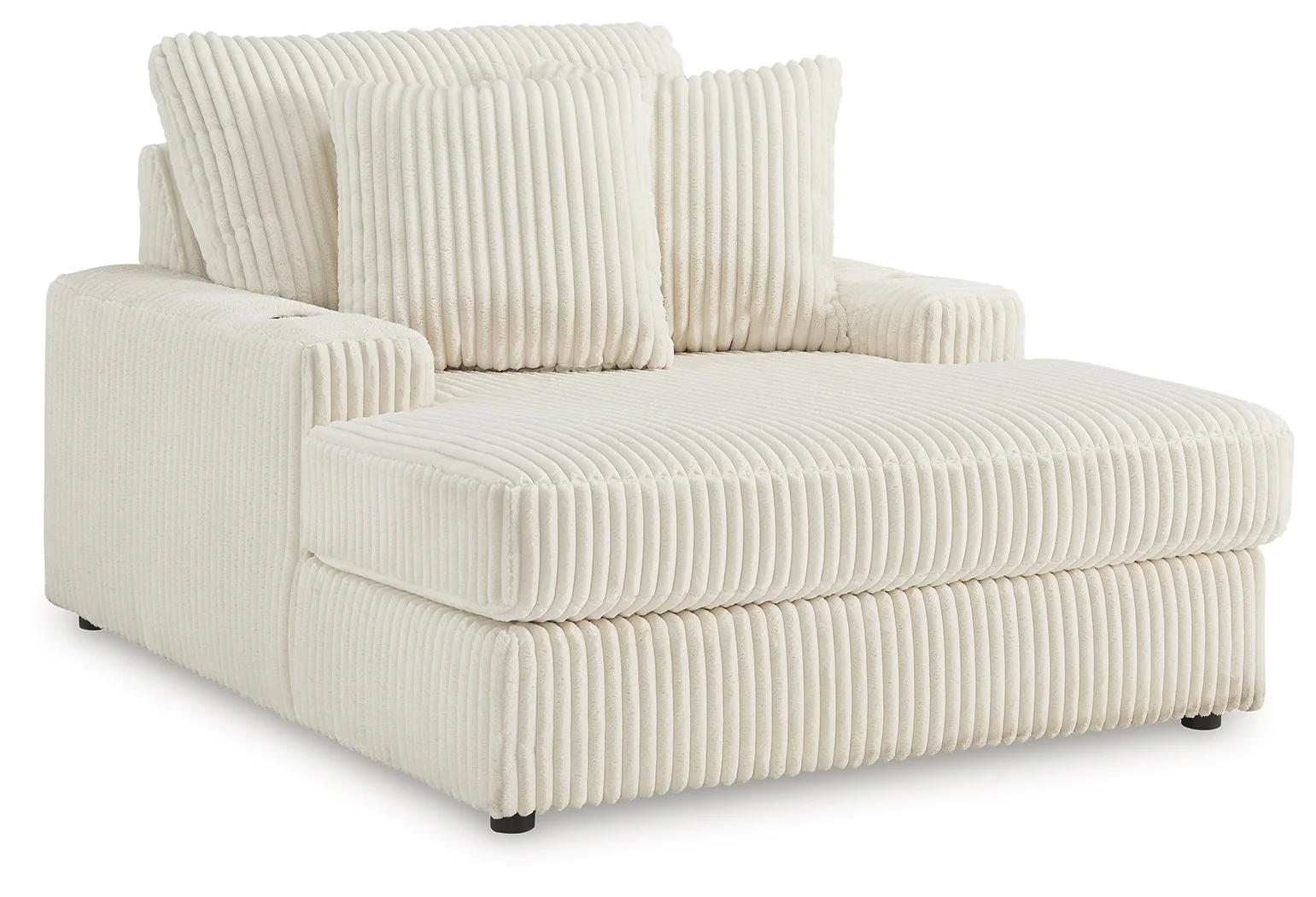 Lindyn Ivory 2-Piece Sectional, Chaise and Oversized Ottoman (Online Special Price) - Image 6
