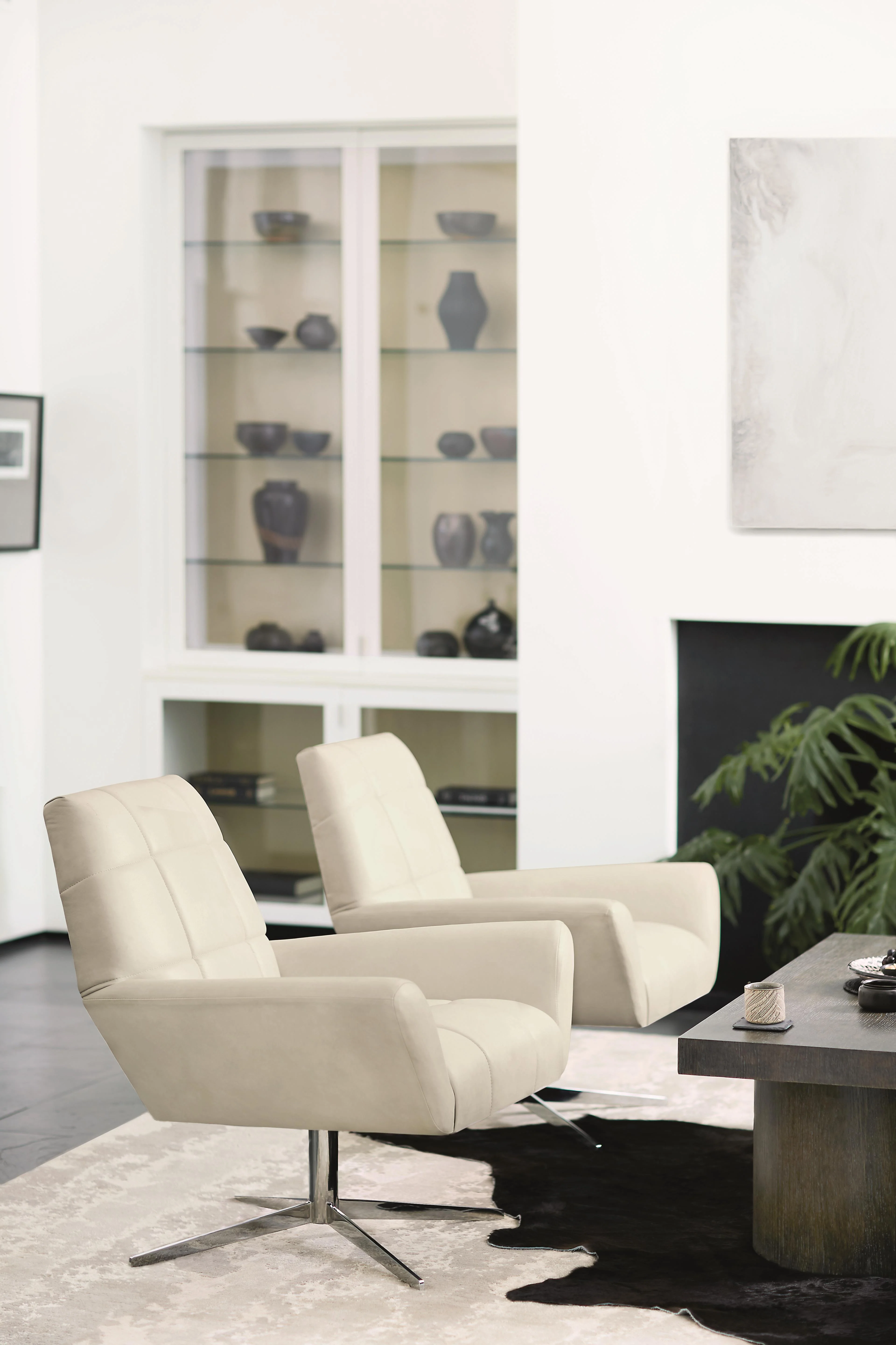 Linea Cerused Charcoal Cocktail Table - Image 4