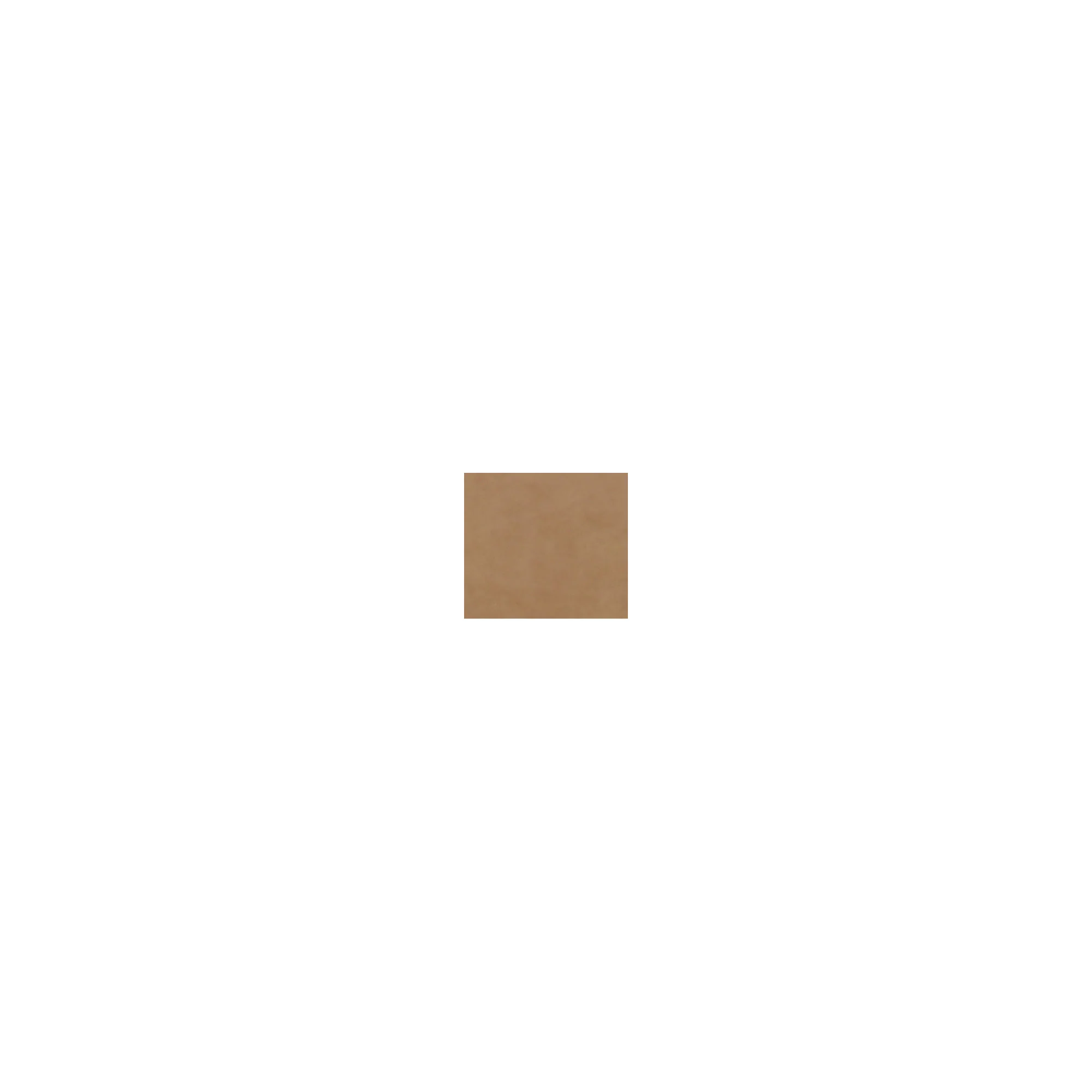 Lino Tan Leather Ottoman - Image 5