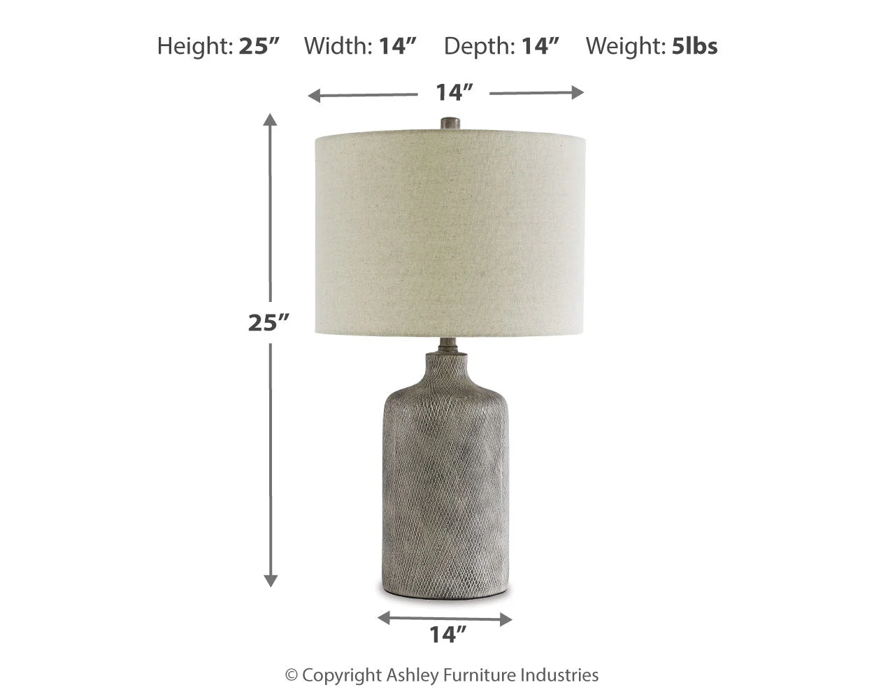 Linus Antique Black Table Lamp (Set of 2) (Online Special Price) - Image 3