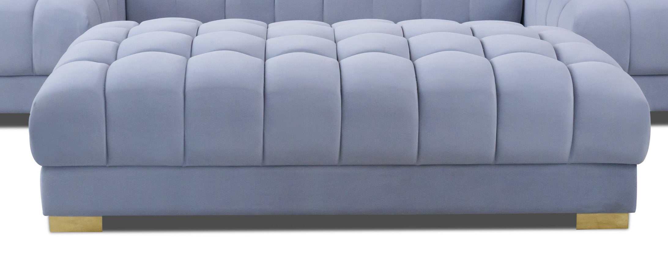 Lipa Velvet Ottoman - Image 3