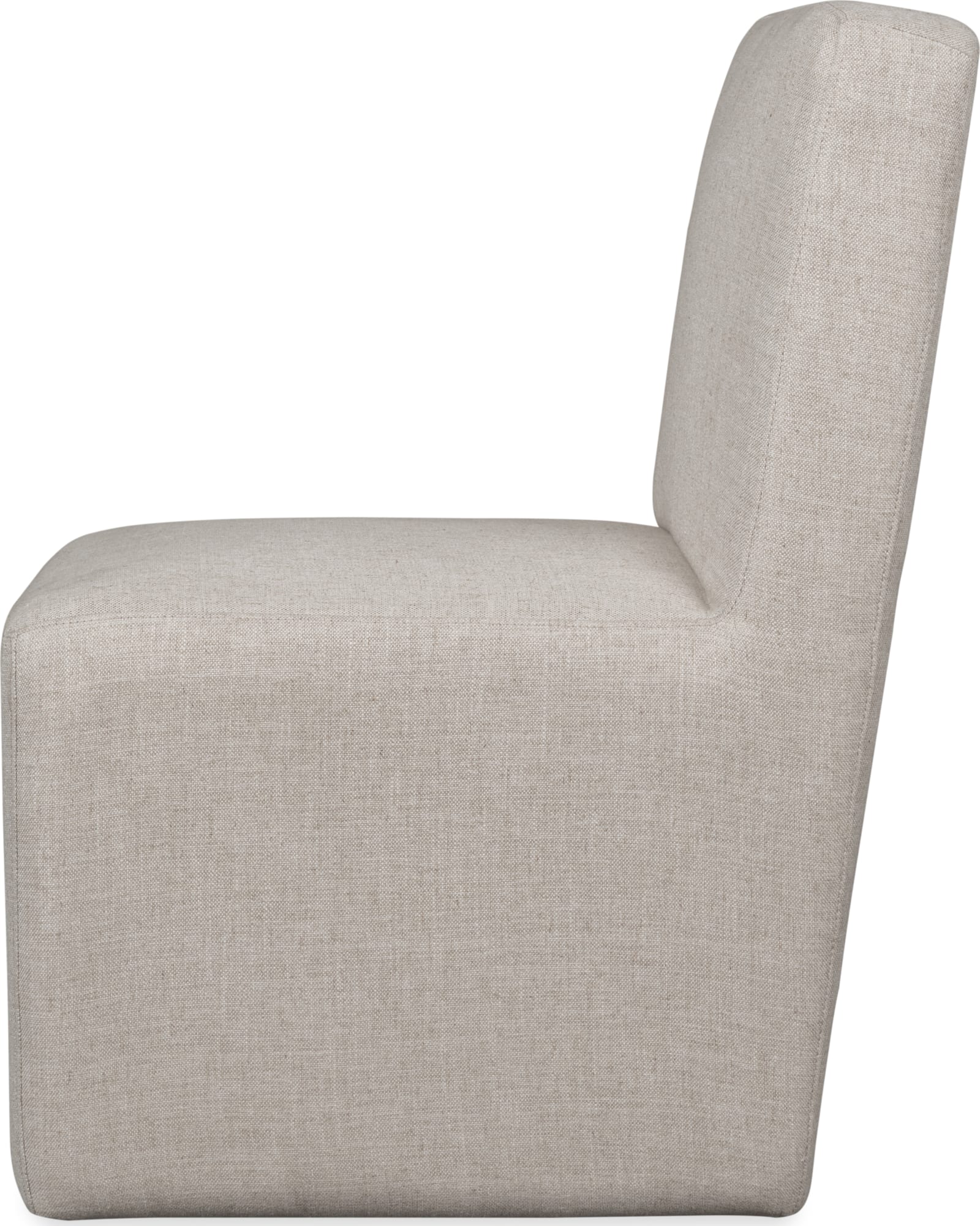 Liv Natural Fully Upholstered Dining Chair (Set of 2) - Image 3