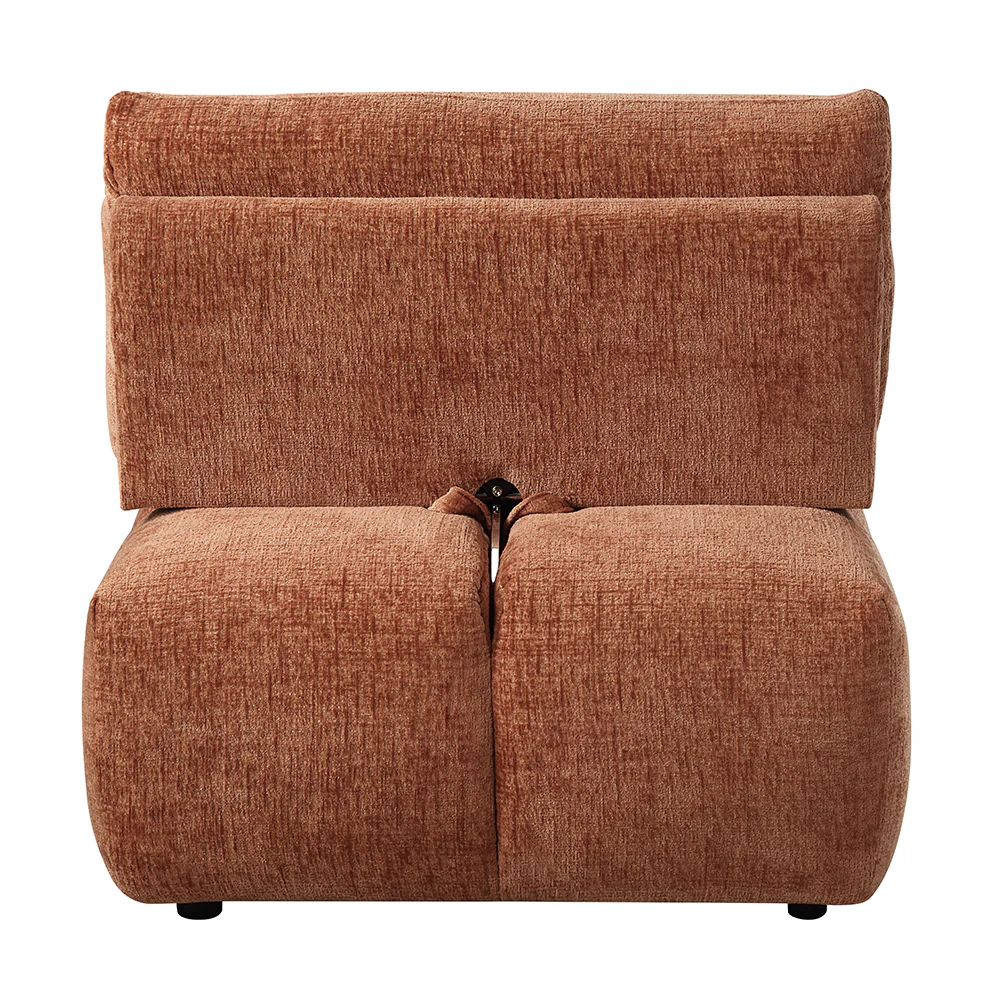 Loanna Coral Red Modular - Chaise - Image 6