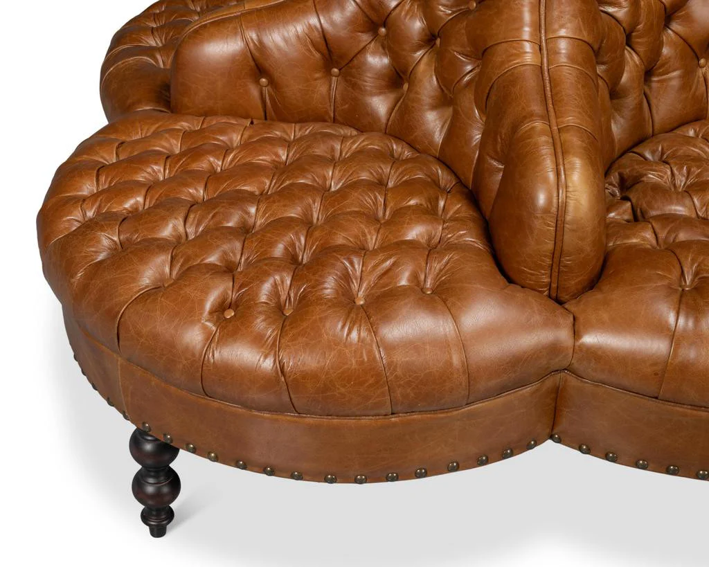 Lobby Brown Sofa - Image 13