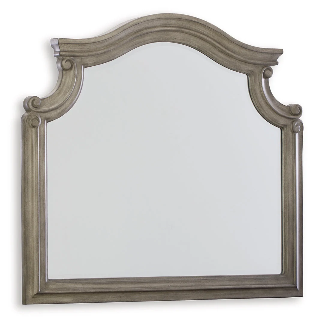 Lodenbay Antique Gray Bedroom Mirror - Image 2