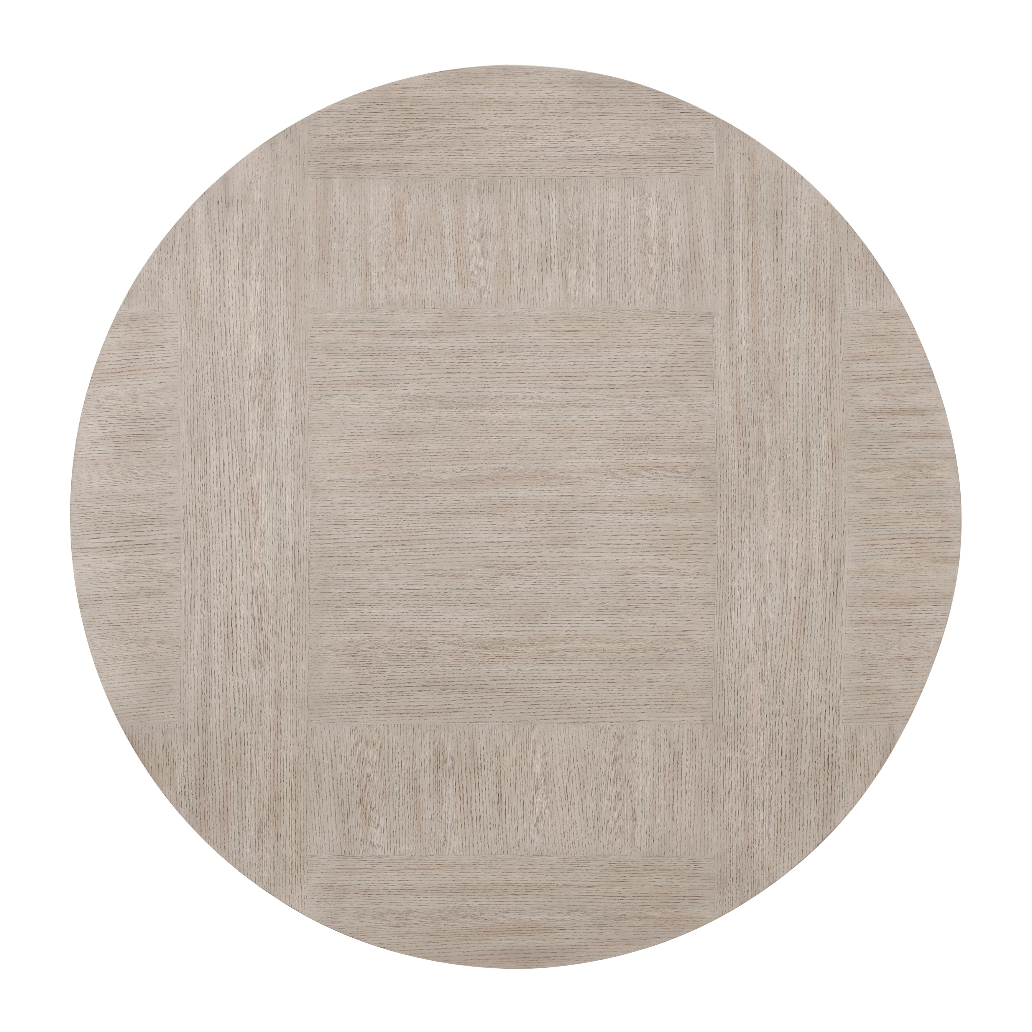 Lofton Light Gray/White/Ivory 5-Piece Round Dining Table Set - Image 4