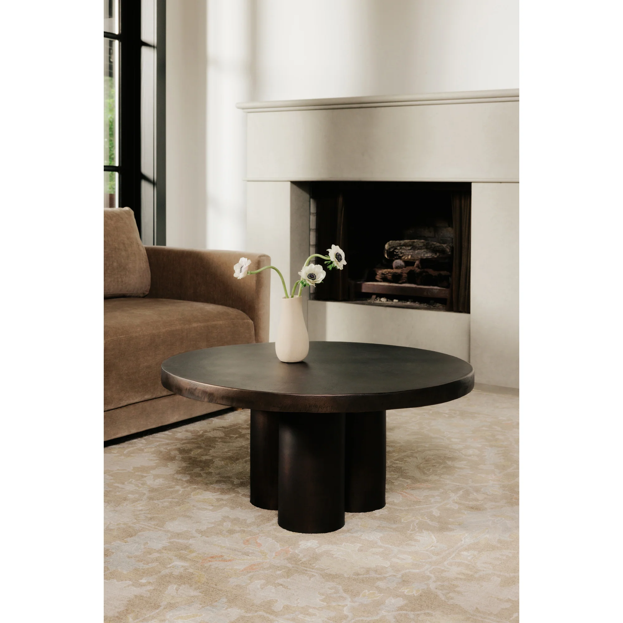 Logan Black Outdoor Coffee table - Image 3