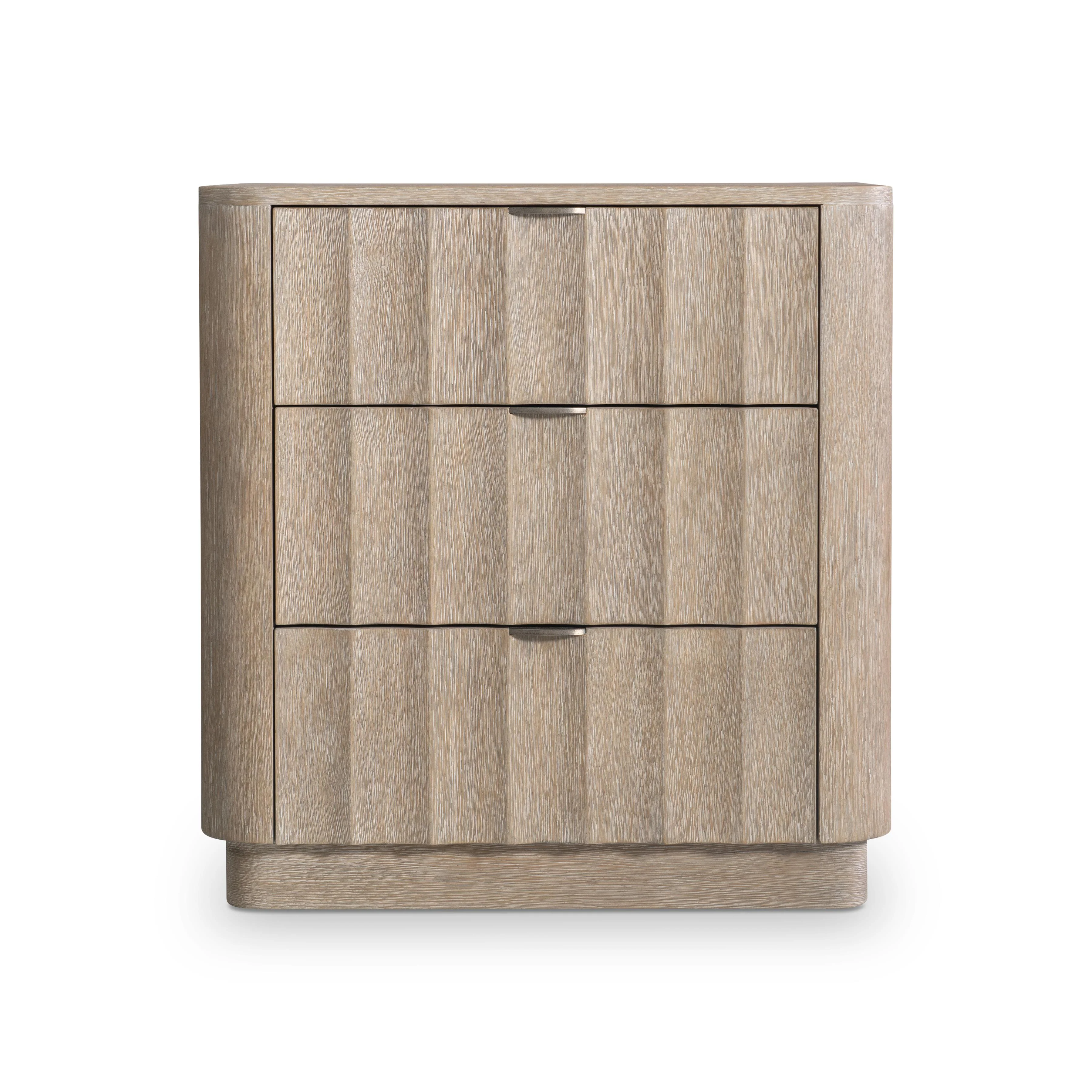 Loggia Aria Three Drawer Nightstand - Image 3