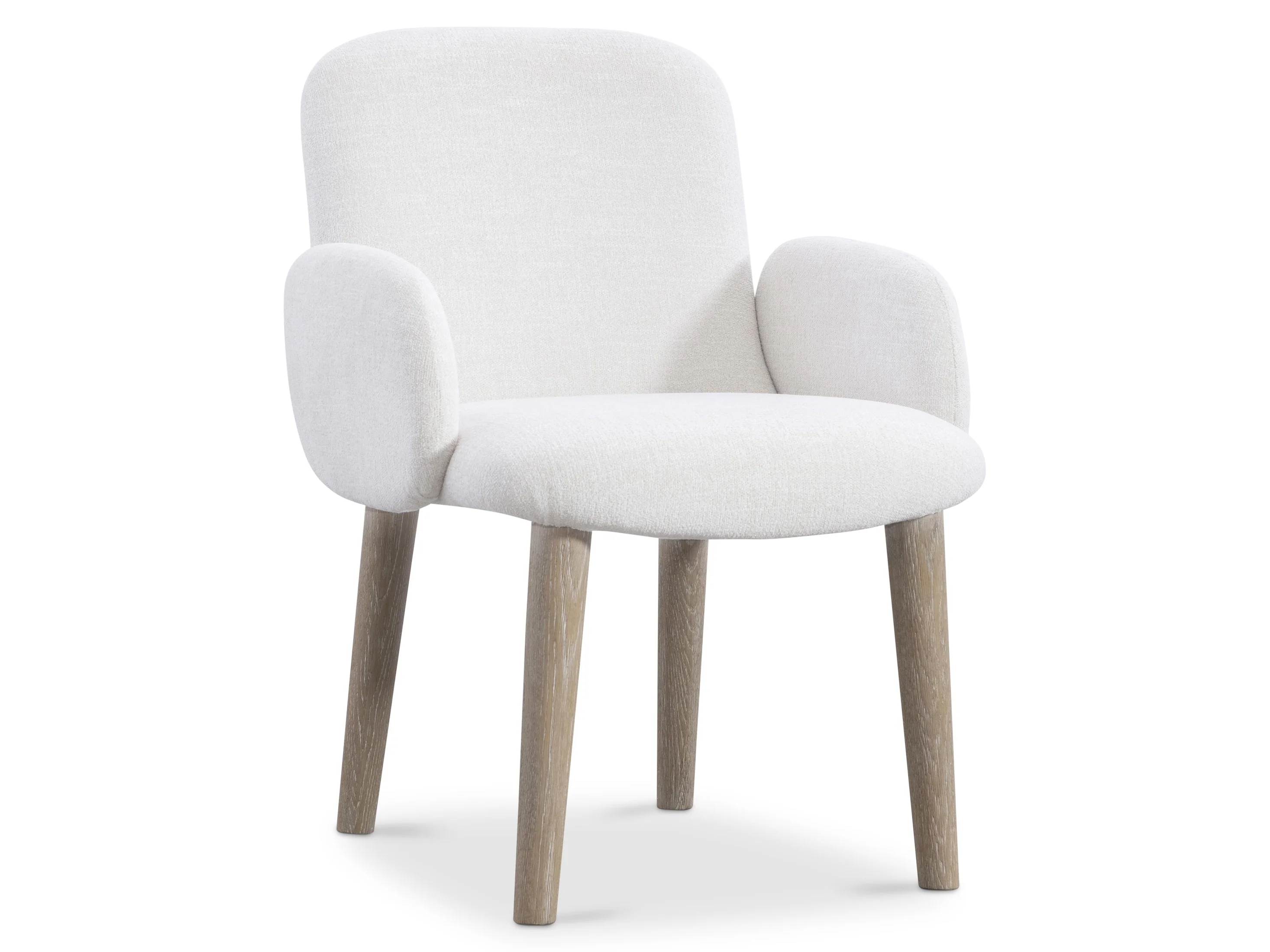 Loggia Aria/White/Cream Arm Chair (24" x 27.13" x 34")