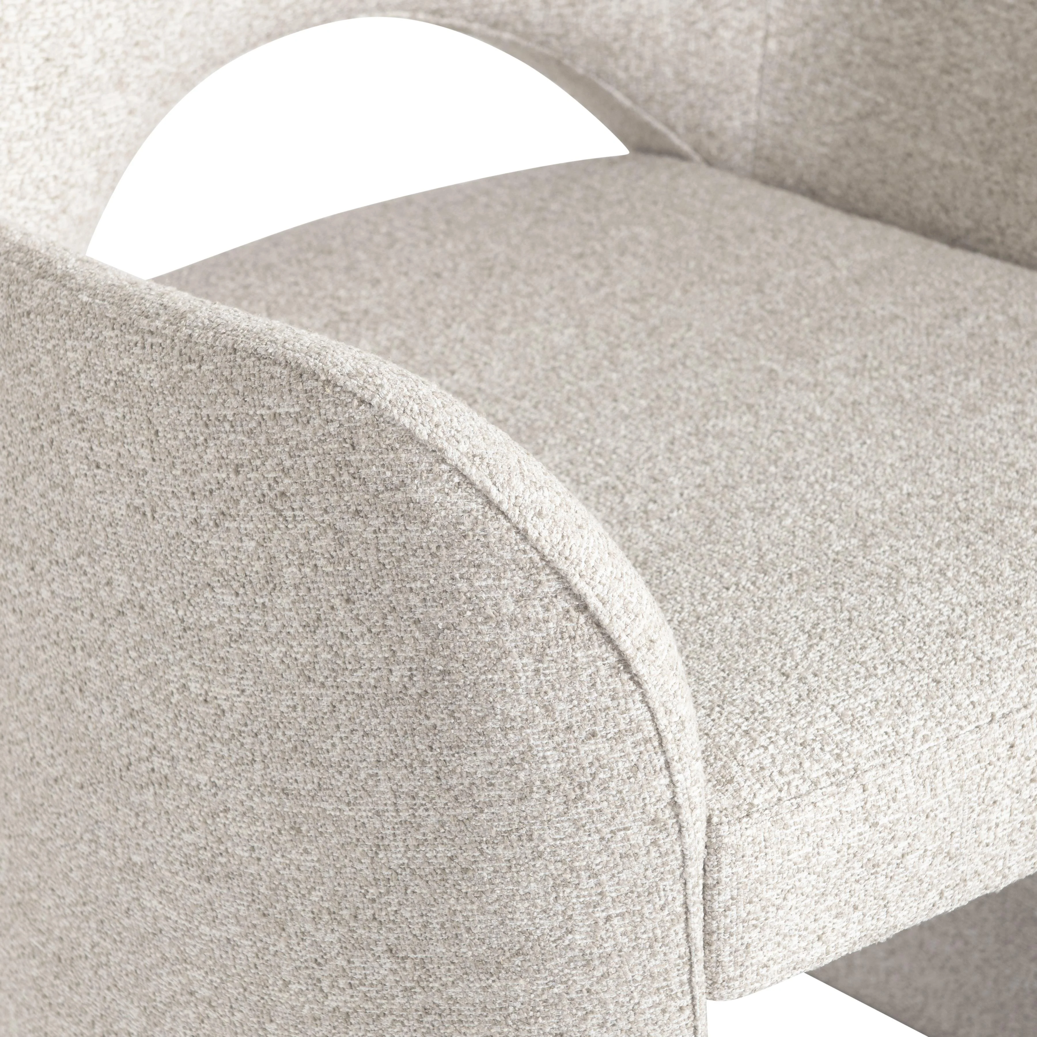 Loggia Aria/White/Cream Arm Chair - Image 5