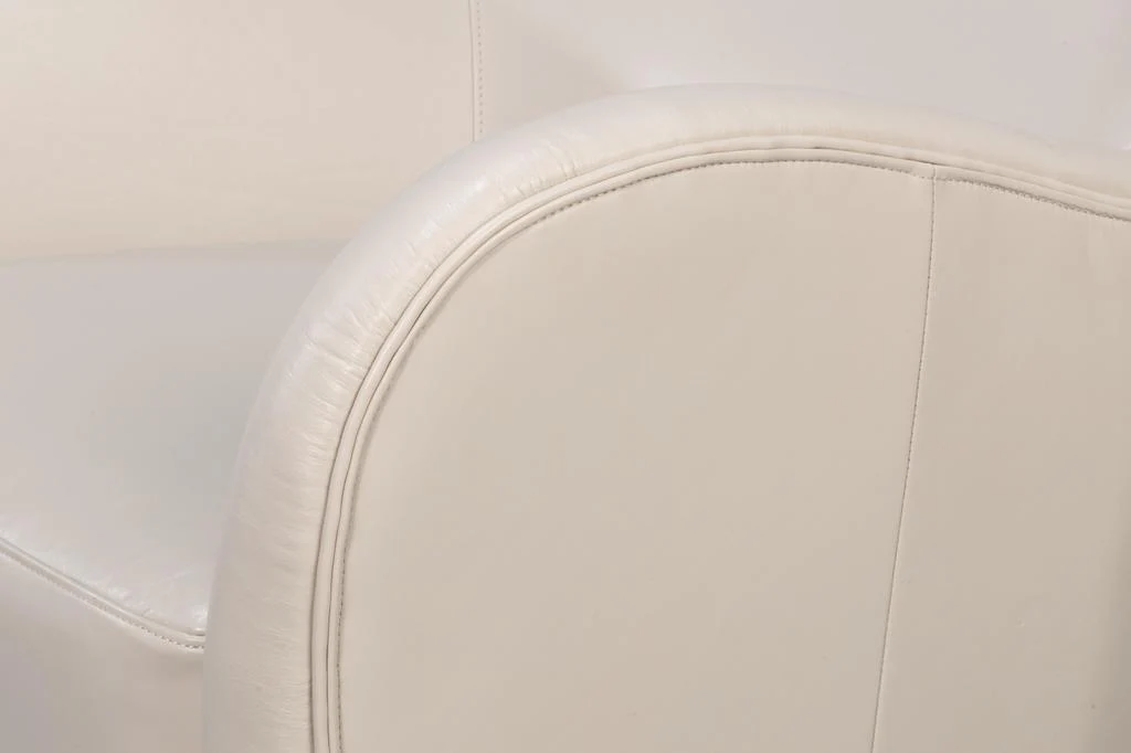 Lombard White Wing Chair - Image 6
