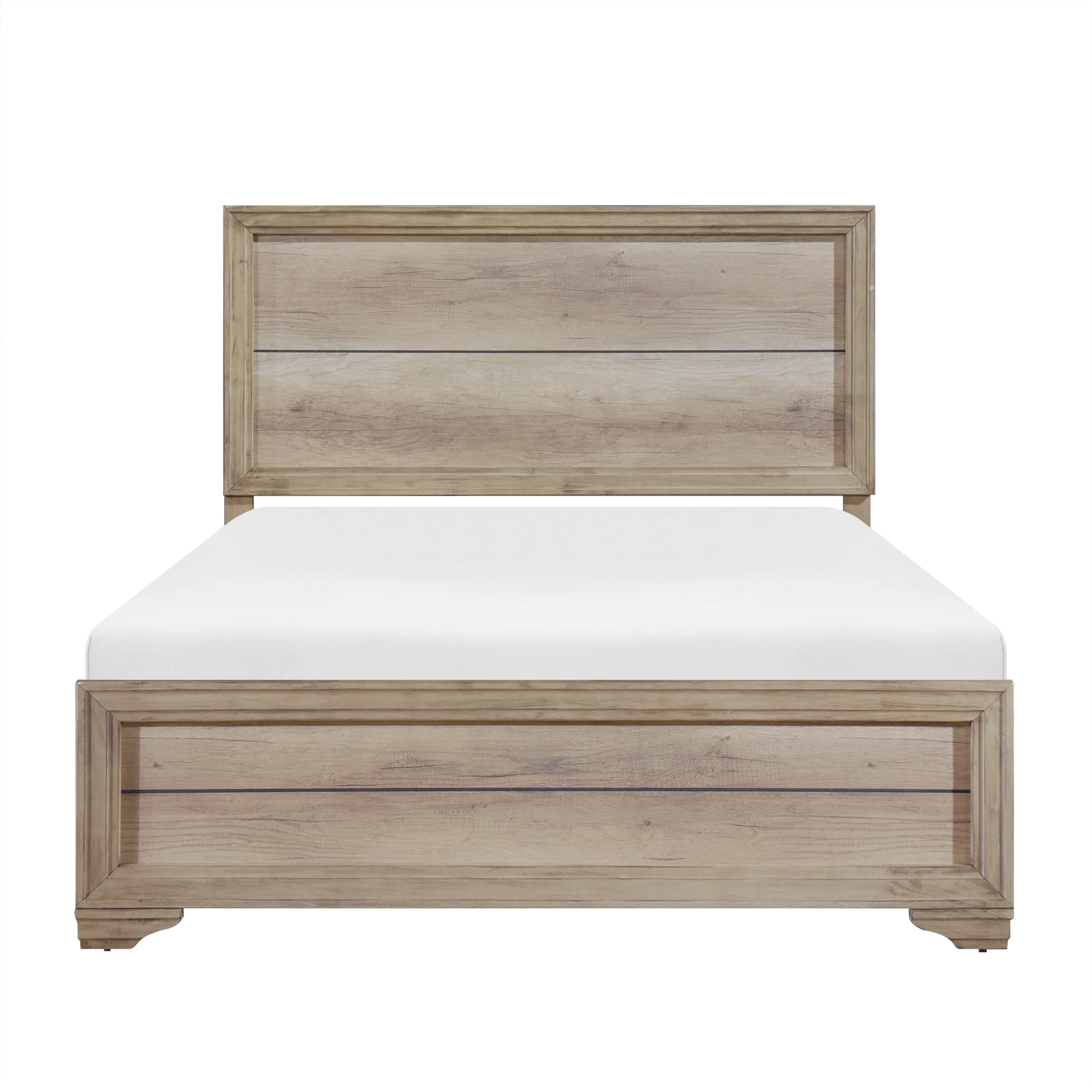 Lonan Natural 4-piece Twin Bedroom Set - Image 2