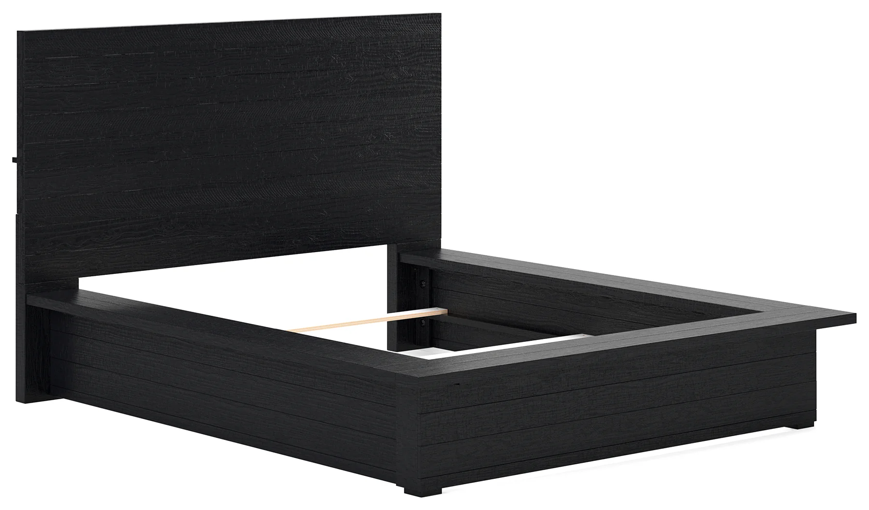 Londer Black Queen Panel Bed, Dresser and Mirror - Image 9