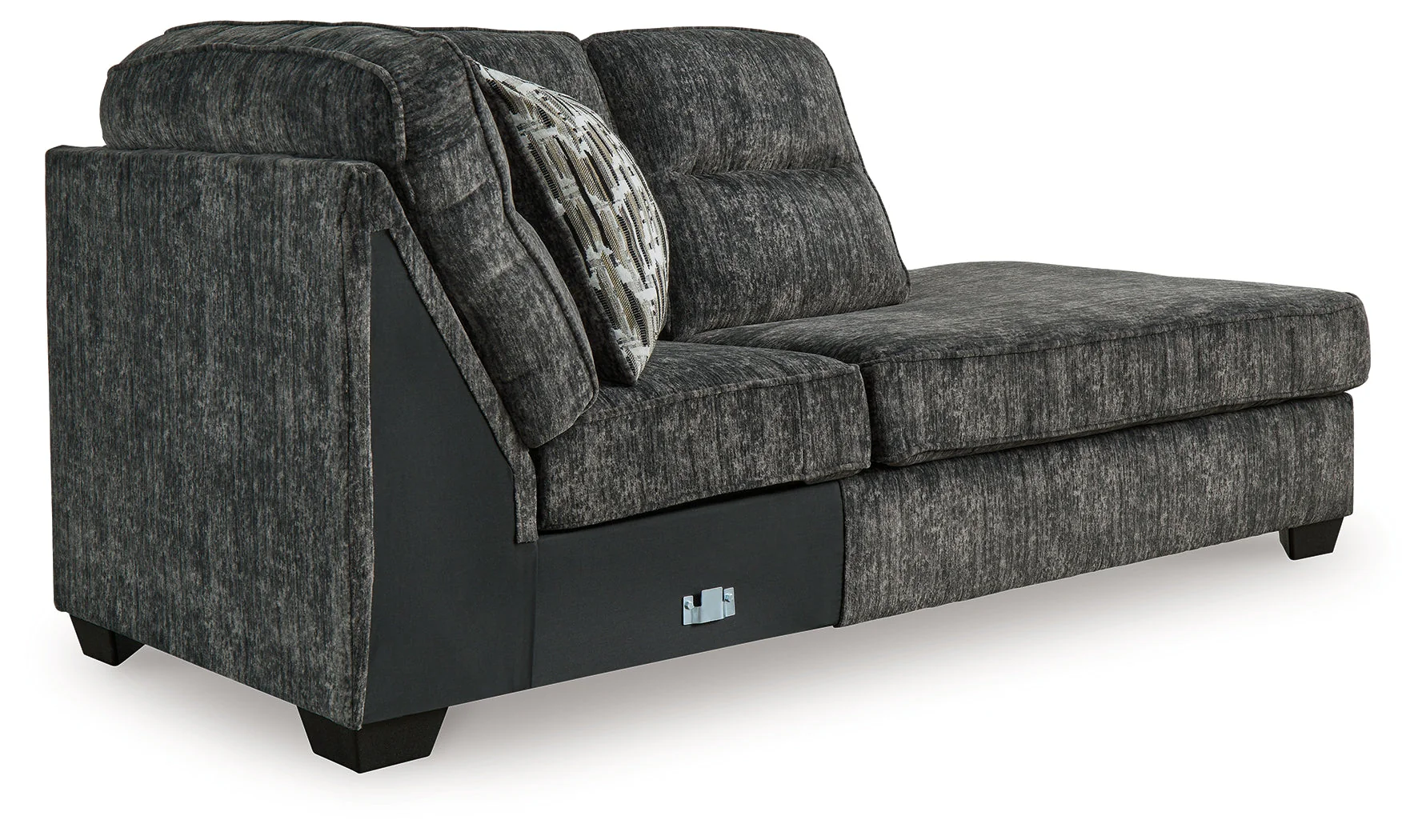 Lonoke Gunmetal 2-Piece Sectional & Oversized Chair (Online Special Price) - Image 2